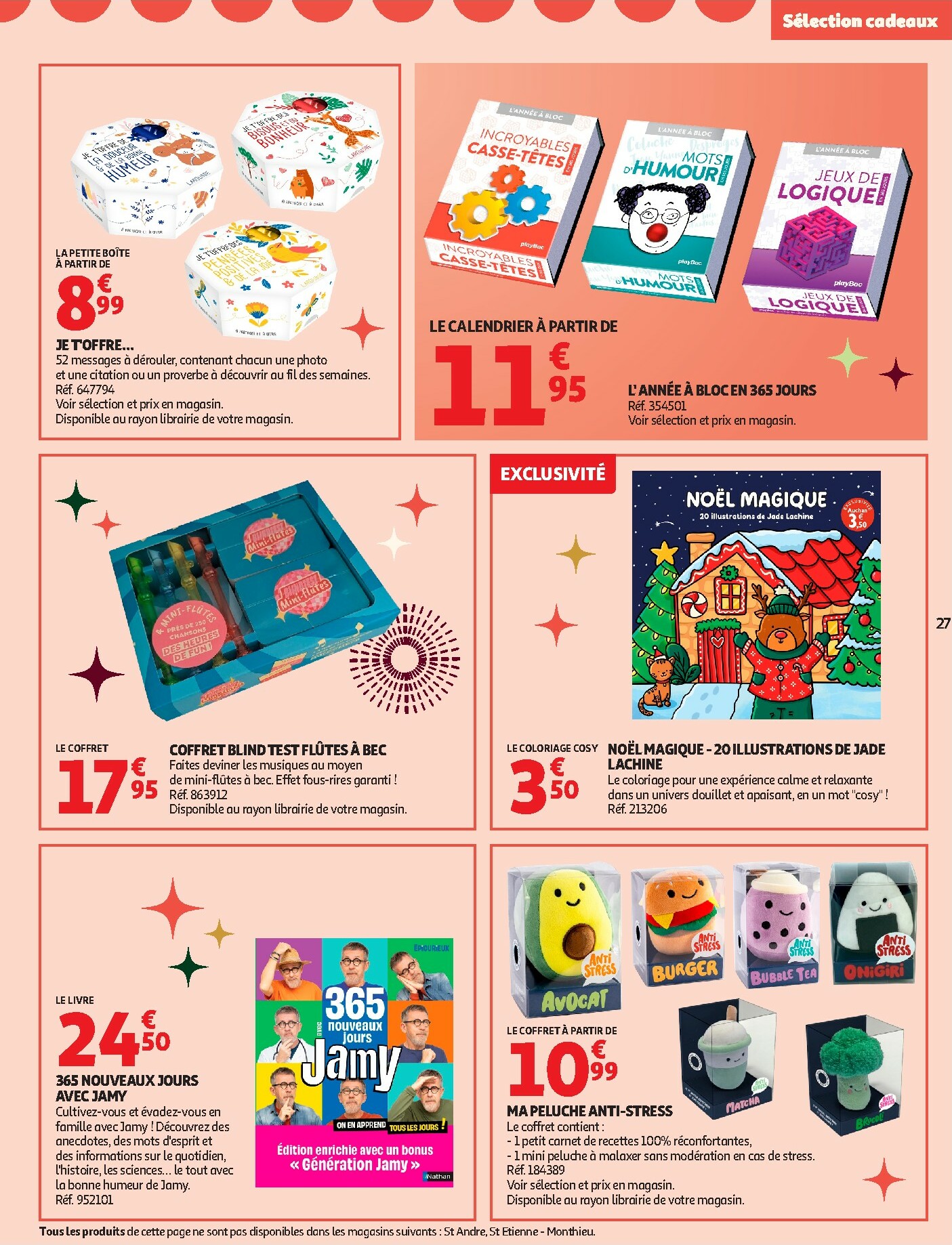 auchan - Catalogue Auchan - Bon Noël et Bonnes Affaires : Sélection cadeaux valable du 02/12 au 24/12 - page: 27
