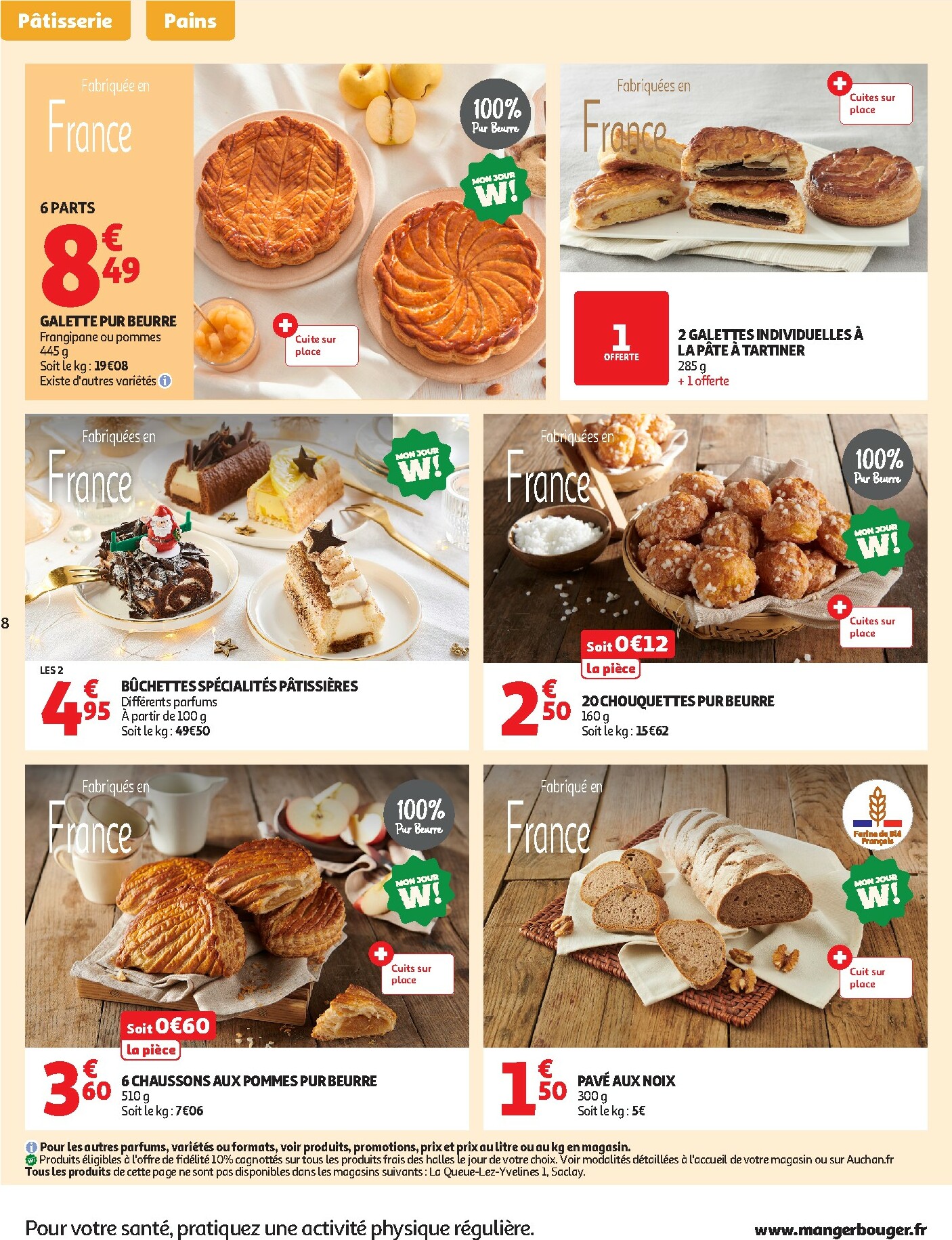 auchan - Catalogue Auchan Supermarché - Le frais, le bon, moins cher valable du 02/12 au 06/12 - page: 8