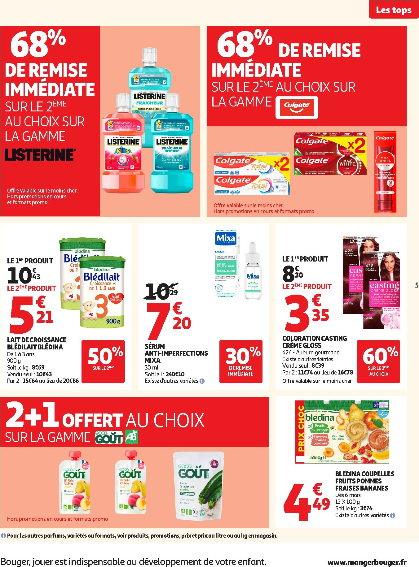auchan - Catalogue Auchan - Des prix aussi bas, c'est le Top dans votre super valable du 25/11 au 06/12 - page: 5
