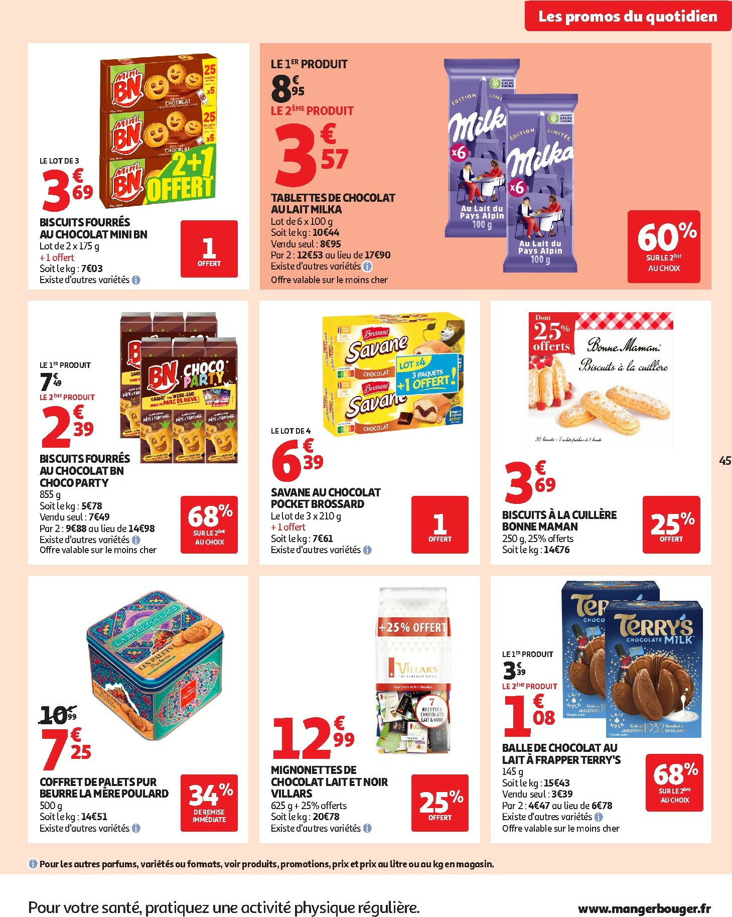auchan - Catalogue Auchan - Des petits prix, on en a plein dans nos filets valable du 09/12 au 14/12 - page: 45