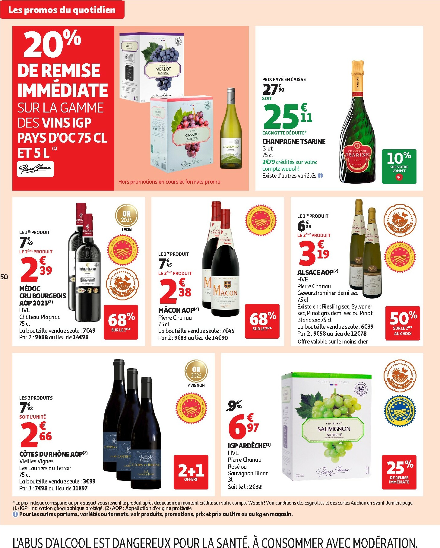 auchan - Catalogue Auchan - Des petits prix, on en a plein dans nos filets valable du 09/12 au 14/12 - page: 52