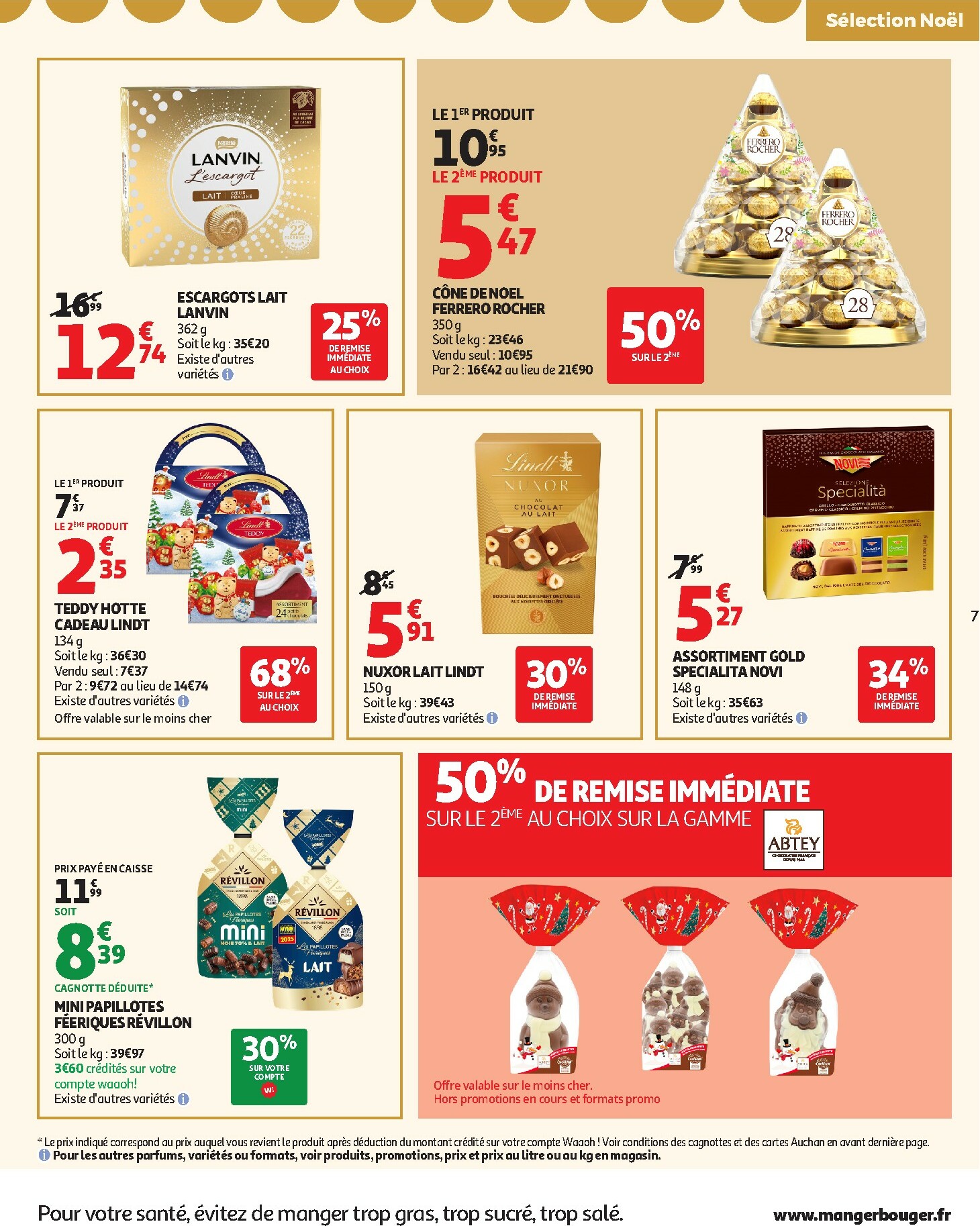 auchan - Catalogue Auchan - Des petits prix, on en a plein dans nos filets valable du 09/12 au 14/12 - page: 7