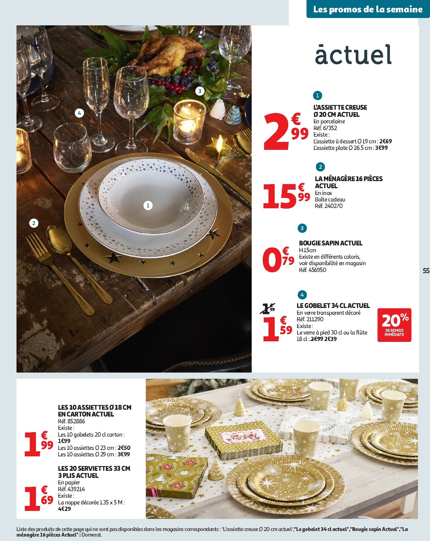 auchan - Catalogue Auchan - Des petits prix, on en a plein dans nos filets valable du 09/12 au 14/12 - page: 57