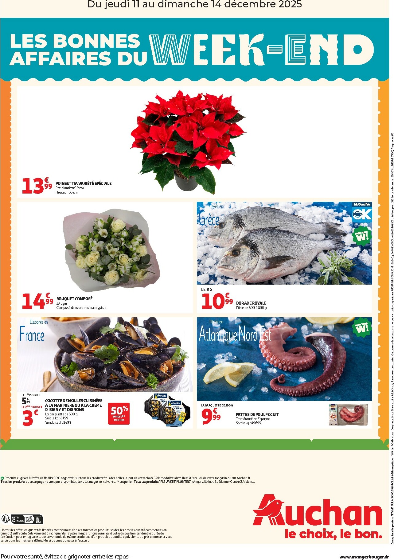 auchan - Catalogue Auchan - Les bons plans du week-end dans votre hyper ! valable du 11/12 au 14/12 - page: 2
