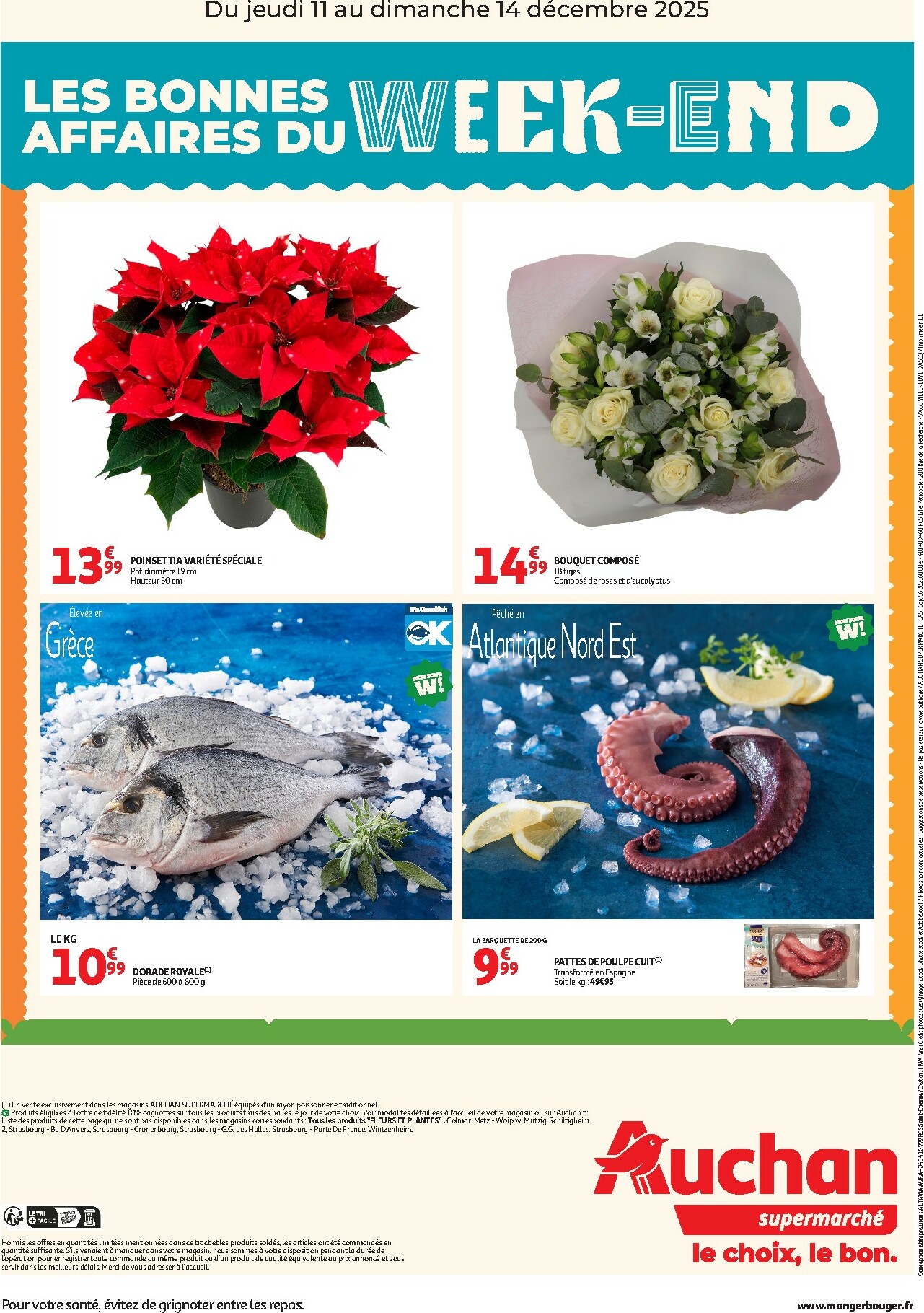 auchan - Catalogue Auchan supermarché - Les bons plans du week-end dans votre super ! valable du 11/12 au 14/12 - page: 2