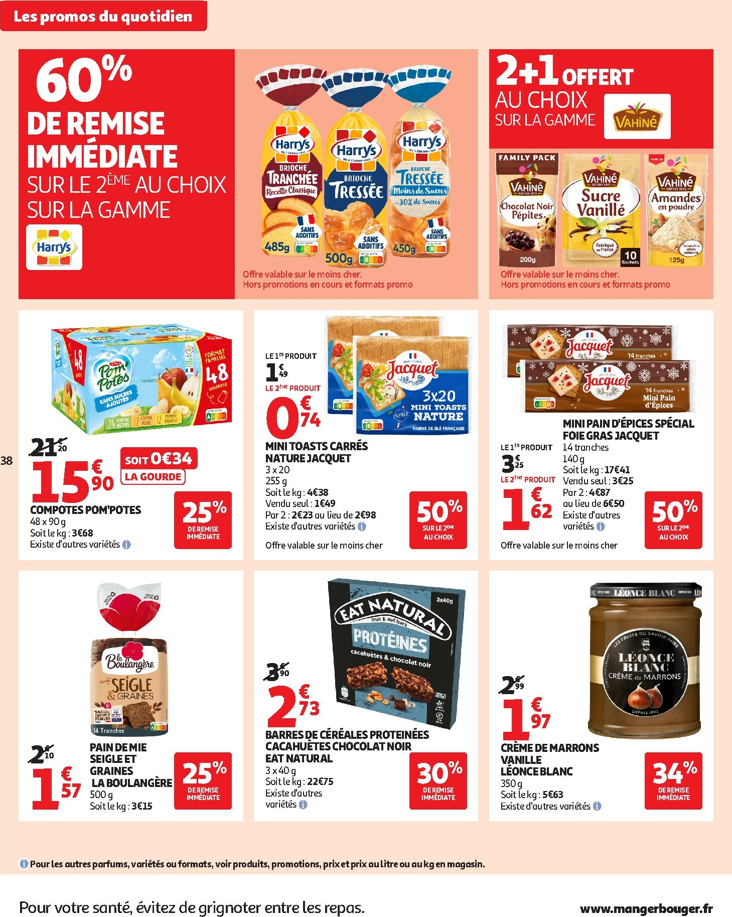 auchan - Catalogue Auchan - Croquez la magie des fêtes valable du 16/12 au 24/12 - page: 38
