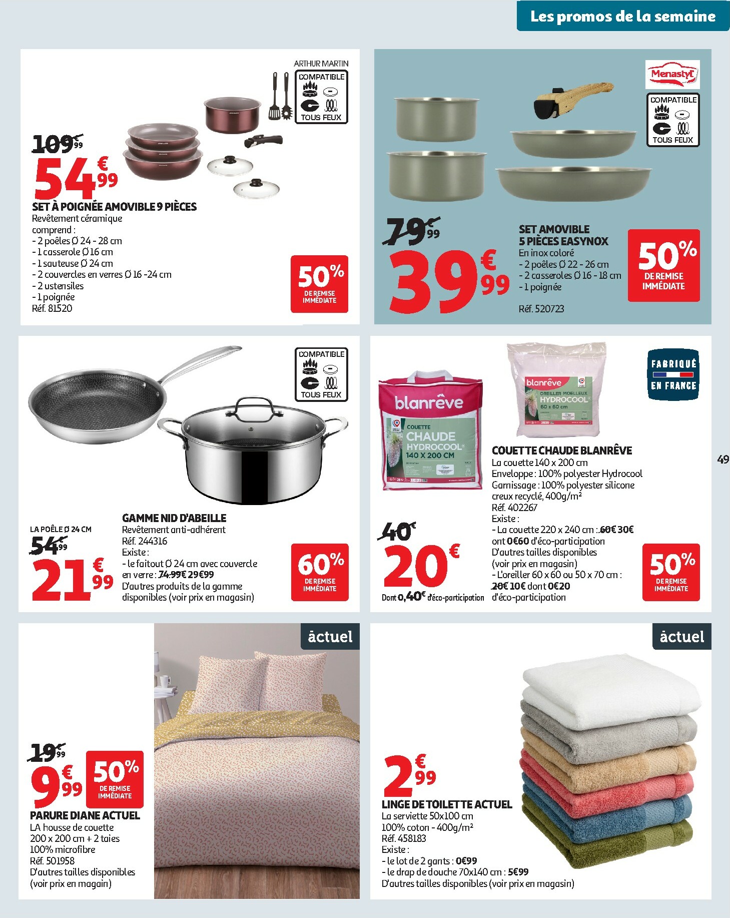 auchan - Catalogue Auchan - Croquez la magie des fêtes valable du 16/12 au 24/12 - page: 49