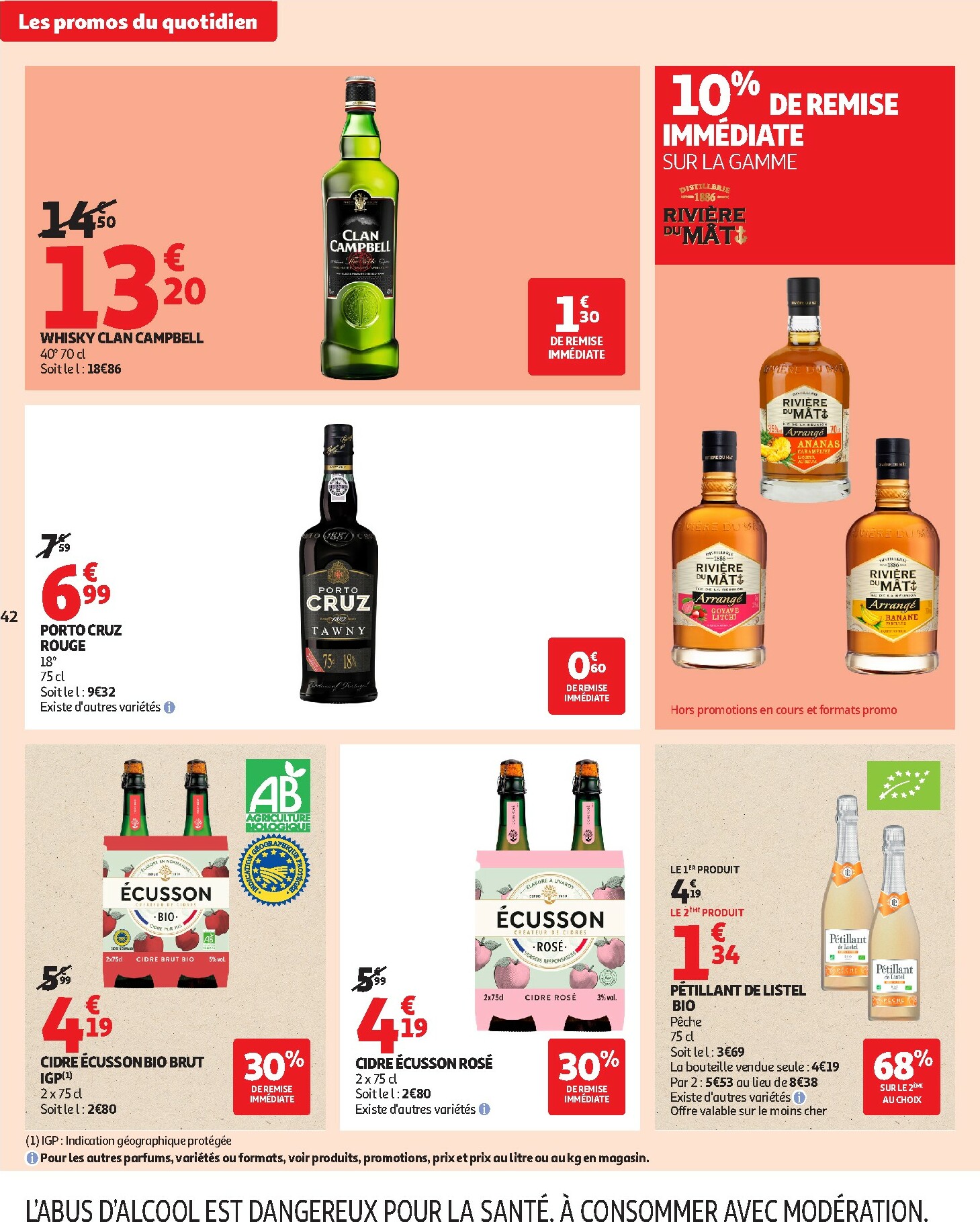 auchan - Catalogue Auchan - Croquez la magie des fêtes valable du 16/12 au 24/12 - page: 42