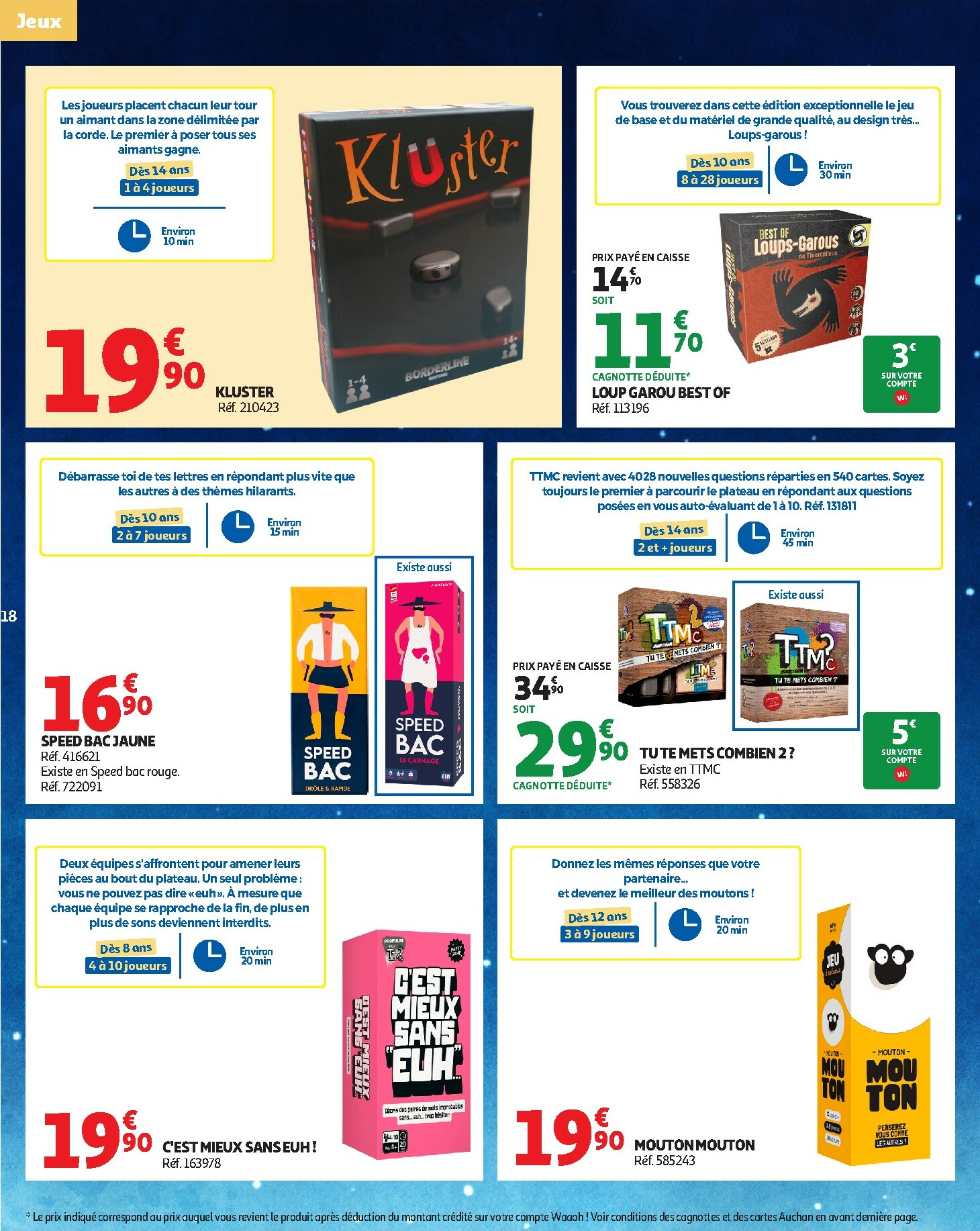 auchan - Catalogue Auchan - Croquez la magie des fêtes valable du 16/12 au 24/12 - page: 18