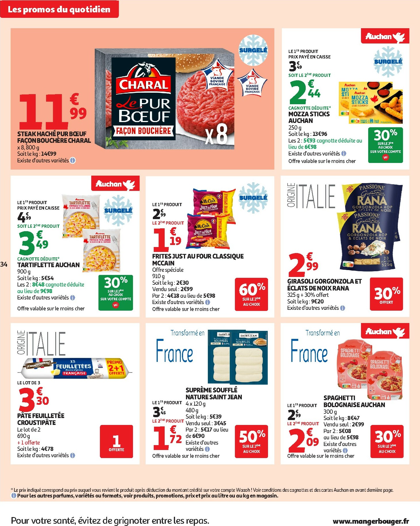 auchan - Catalogue Auchan - Croquez la magie des fêtes valable du 16/12 au 24/12 - page: 34