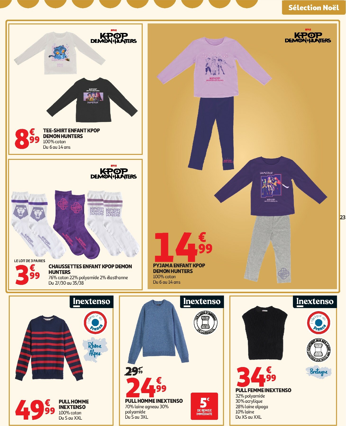 auchan - Catalogue Auchan - Croquez la magie des fêtes valable du 16/12 au 24/12 - page: 23