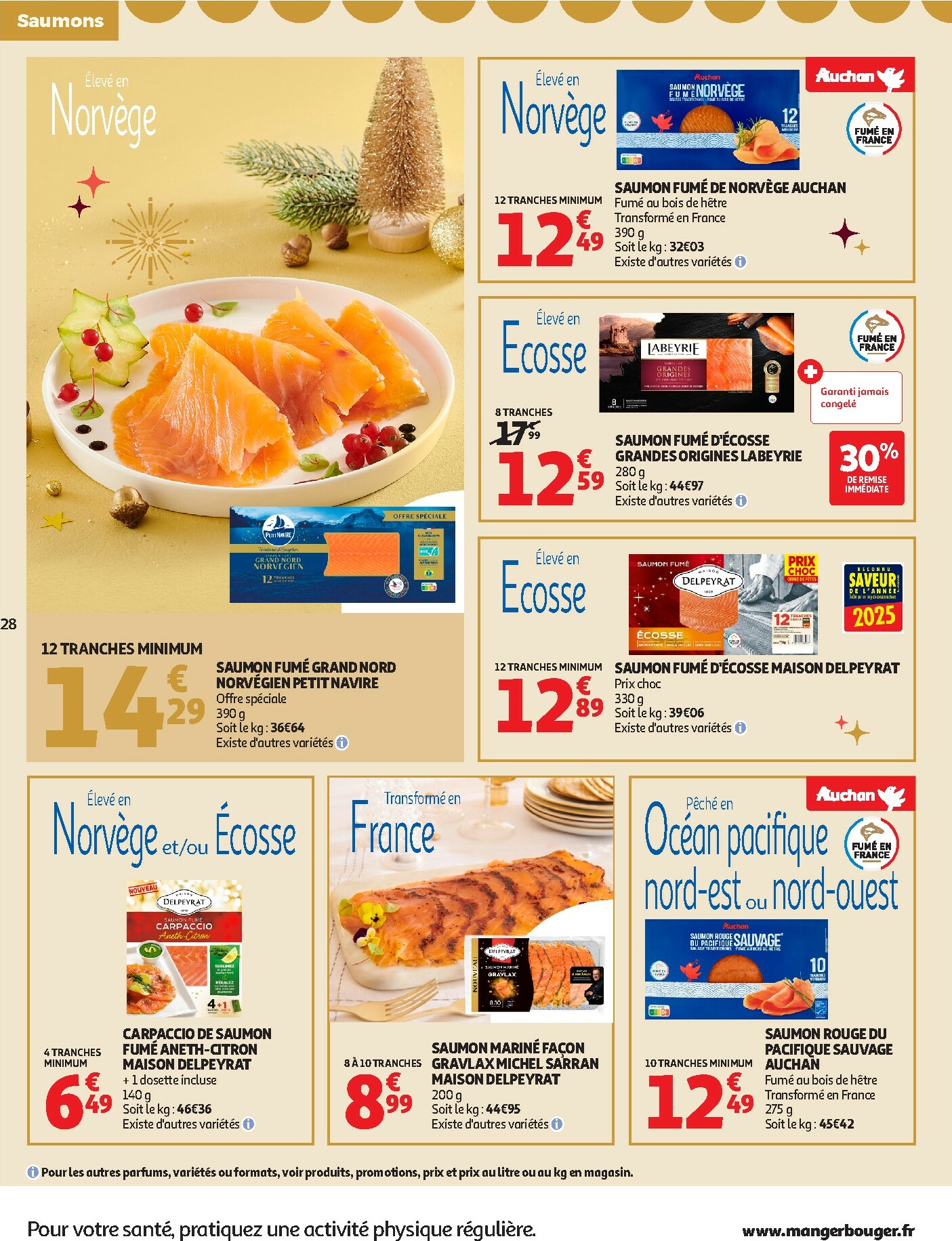 auchan - Catalogue Auchan - Sélection gourmet valable du 16/12 au 31/12 - page: 28