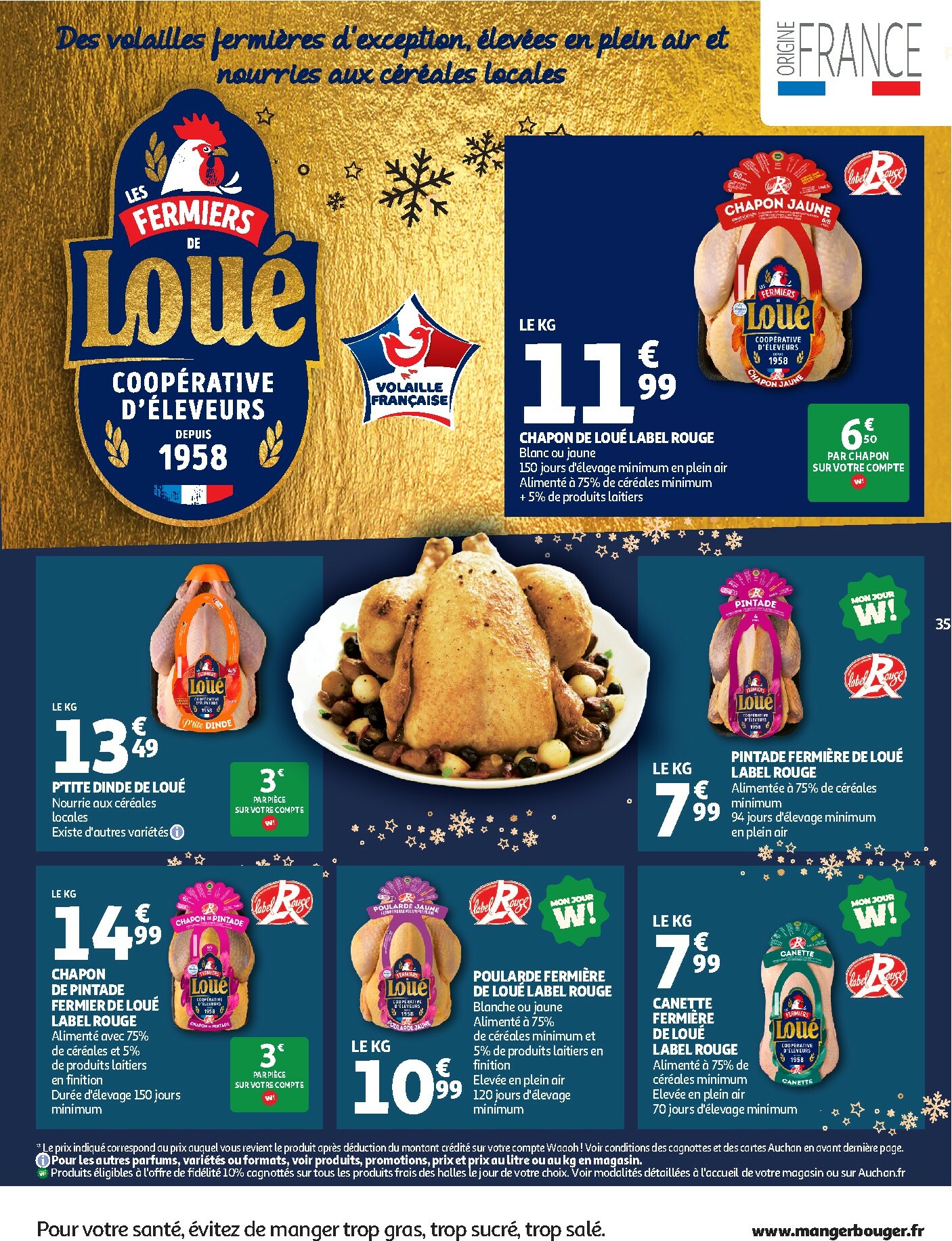 auchan - Catalogue Auchan - Sélection gourmet valable du 16/12 au 31/12 - page: 35