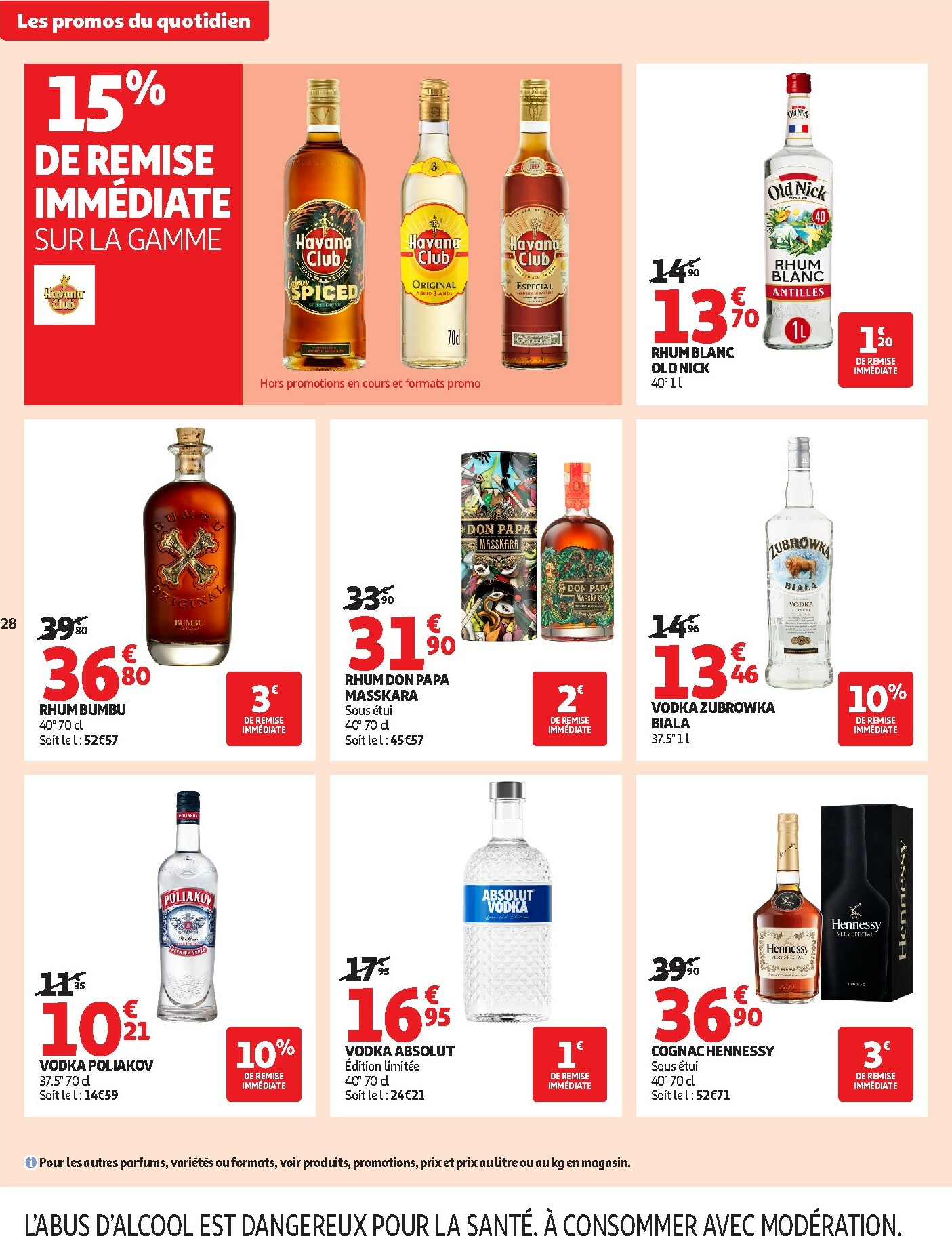 auchan - Catalogue Auchan Supermarché - Croquez la magie des fêtes valable du 16/12 au 24/12 - page: 28