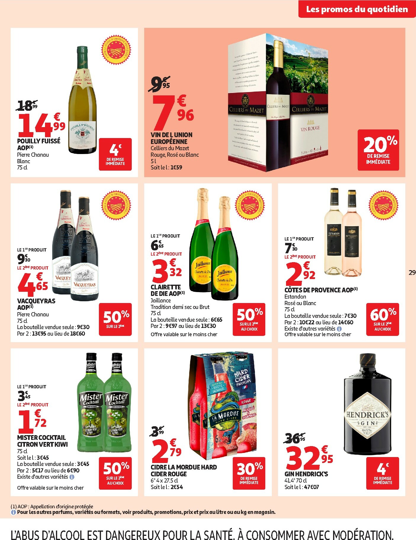 auchan - Catalogue Auchan Supermarché - Croquez la magie des fêtes valable du 16/12 au 24/12 - page: 29