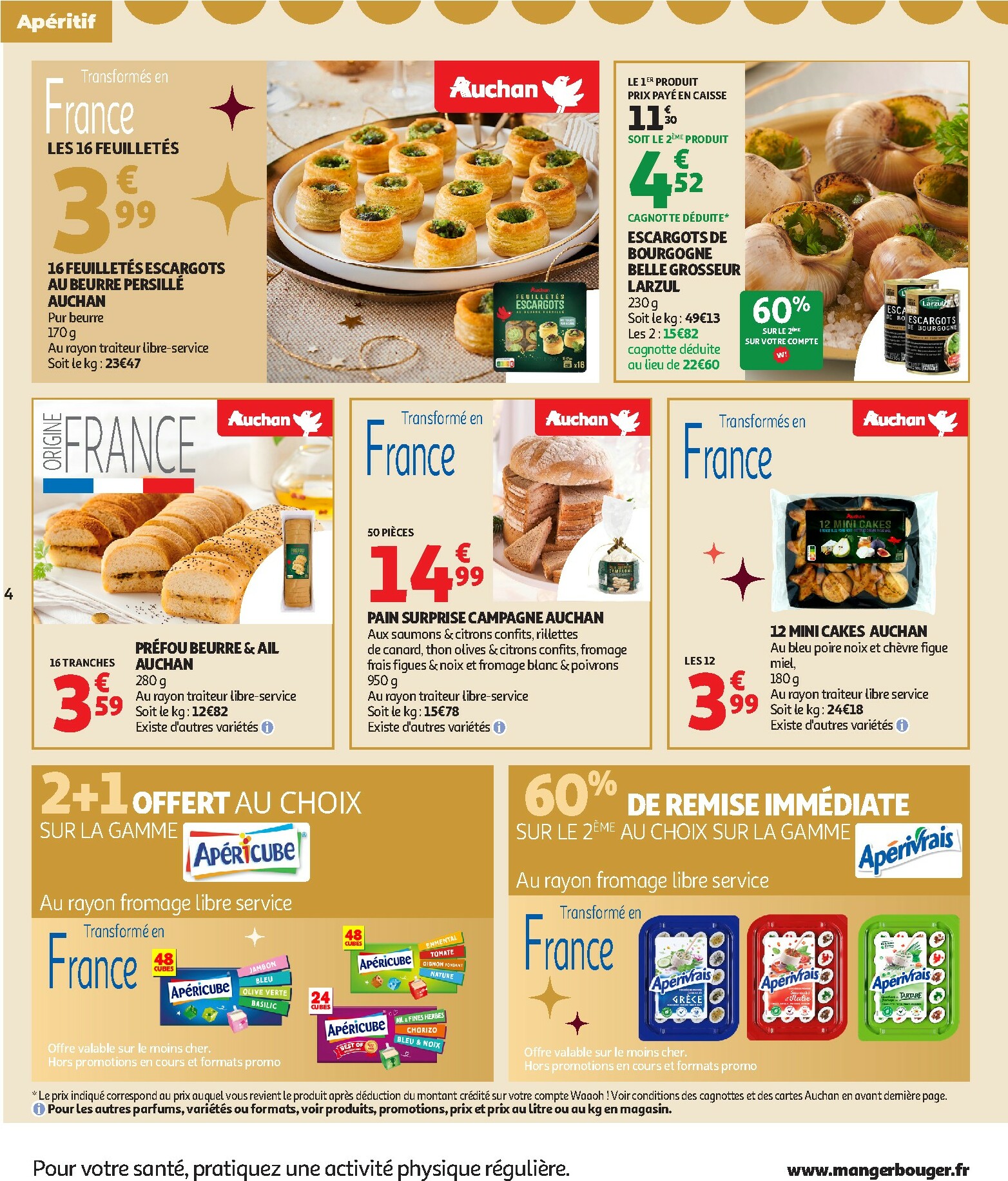 auchan - Catalogue Auchan Supermarché - Sélection gourmet valable du 16/12 au 31/12 - page: 4