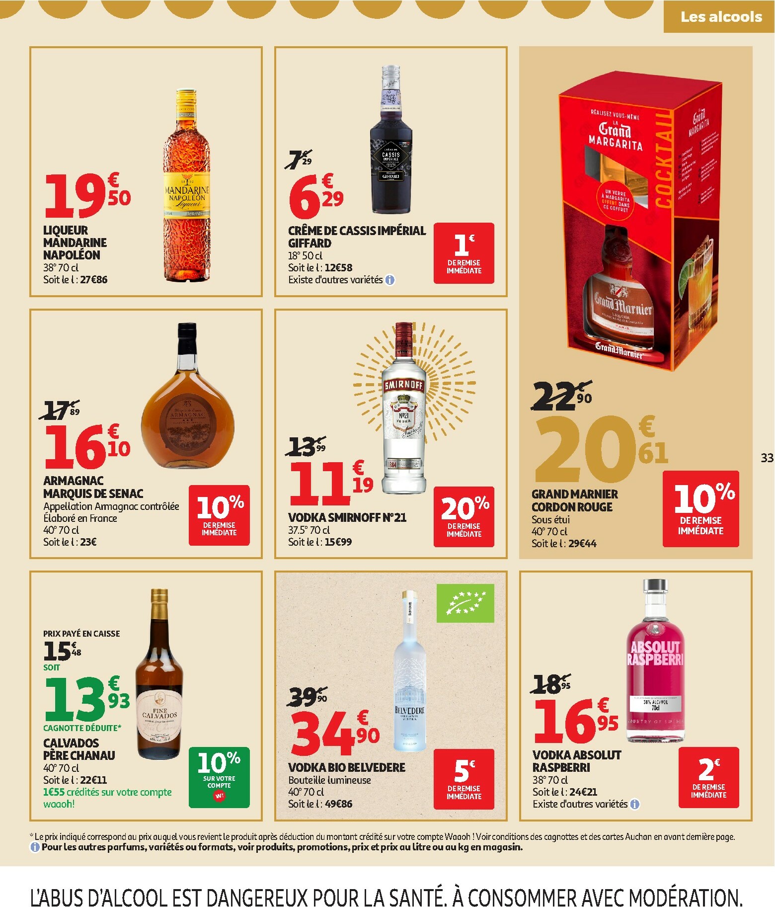 auchan - Catalogue Auchan Supermarché - Sélection gourmet valable du 16/12 au 31/12 - page: 33