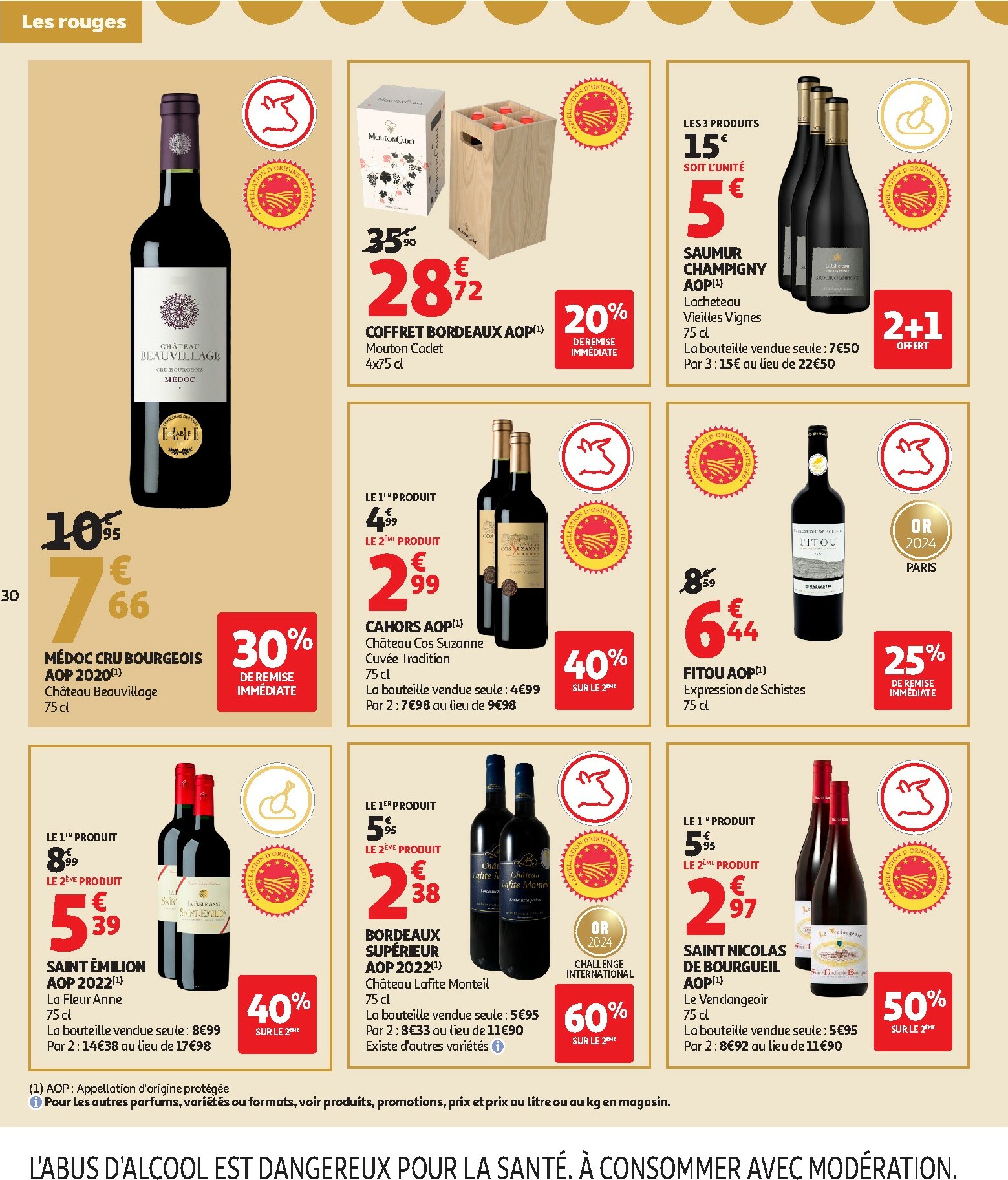 auchan - Catalogue Auchan Supermarché - Sélection gourmet valable du 16/12 au 31/12 - page: 30