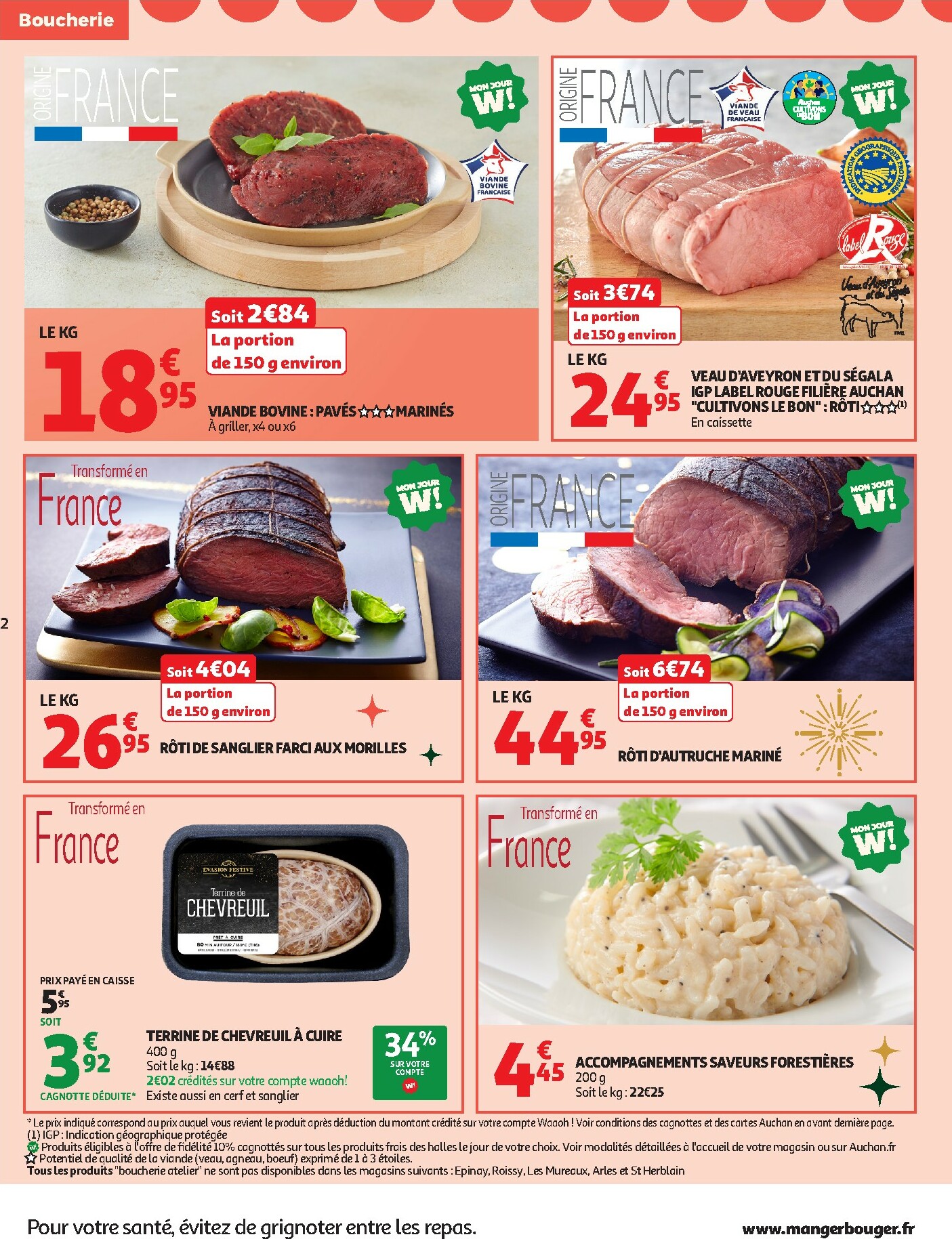auchan - Catalogue Auchan - Bons plans à saisir valable du 20/12 au 24/12 - page: 2