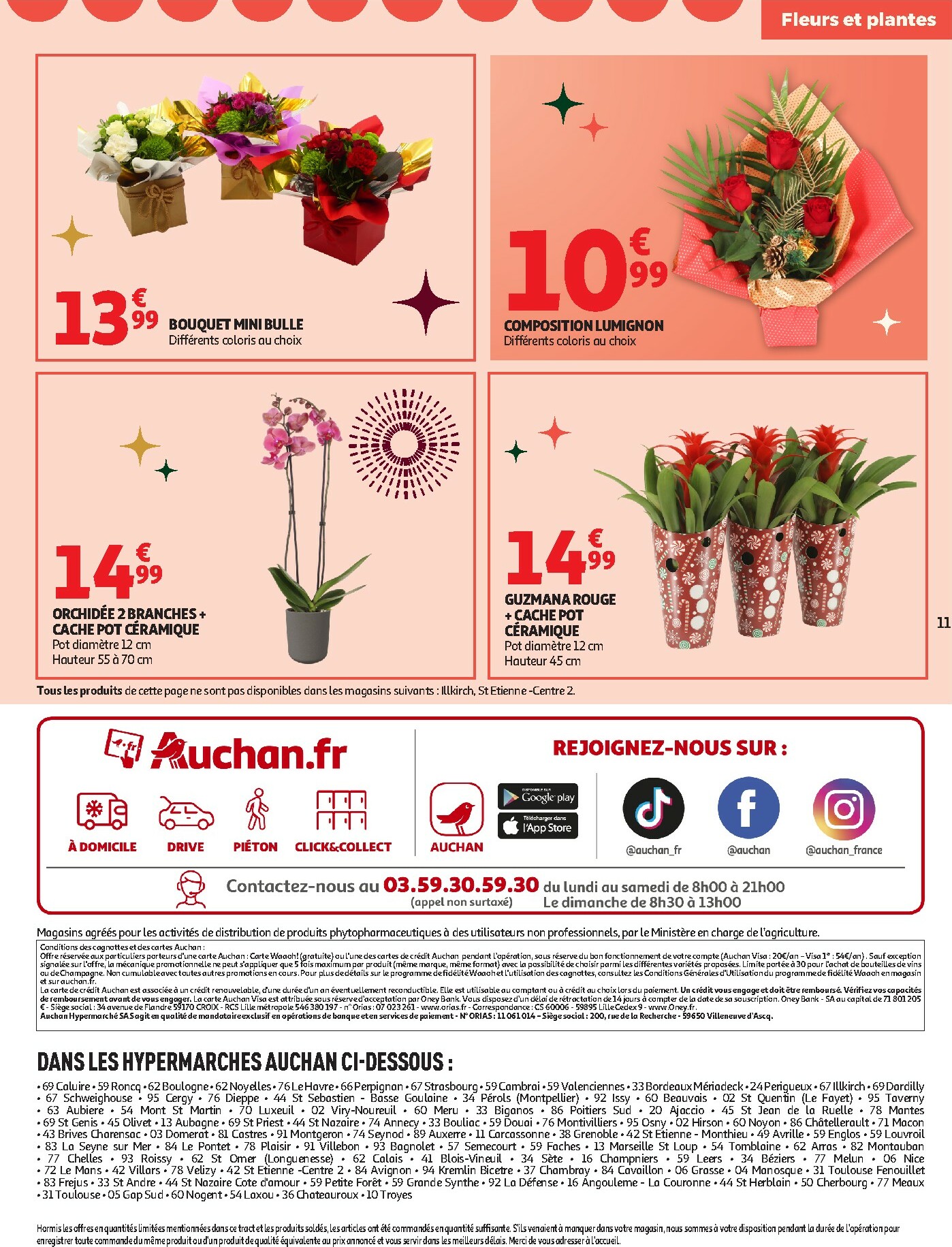 auchan - Catalogue Auchan - Bons plans à saisir valable du 20/12 au 24/12 - page: 11