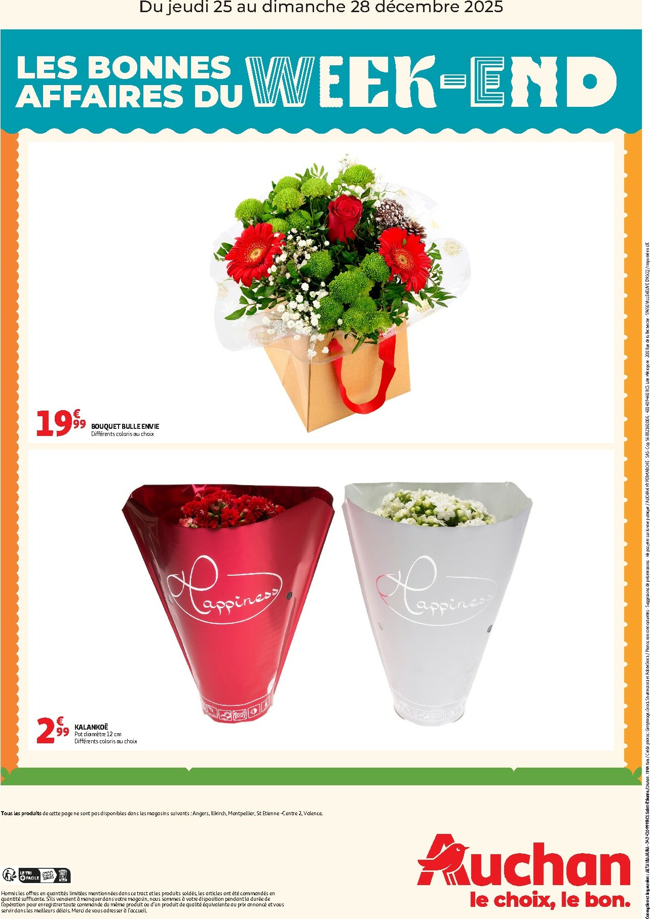 auchan - Catalogue Auchan - Les bons plans du week-end dans votre hyper valable du 25/12 au 28/12 - page: 2