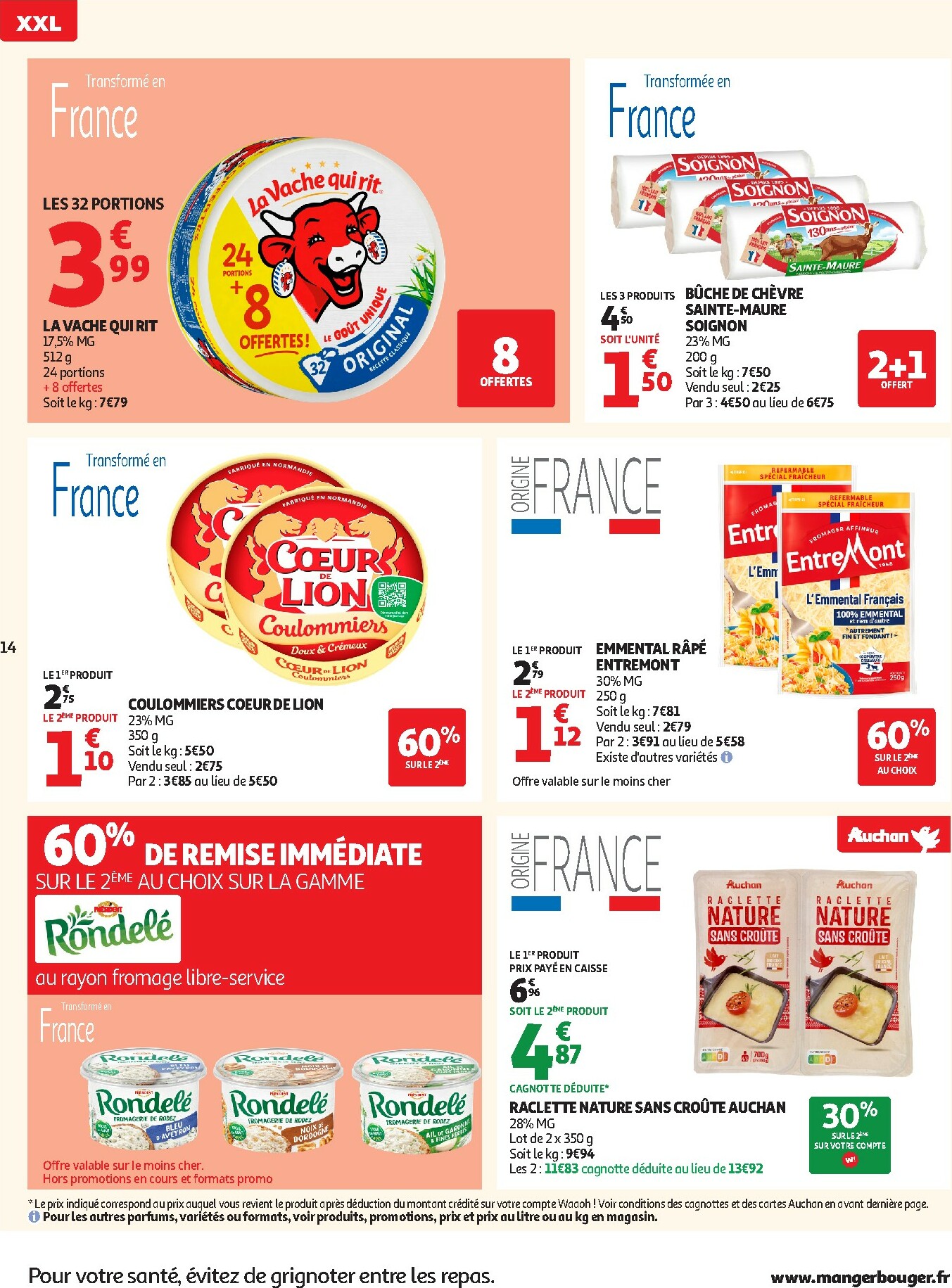 auchan - Catalogue Auchan - Bonnes résolutions en XXL valable du 02/01 au 11/01 - page: 14
