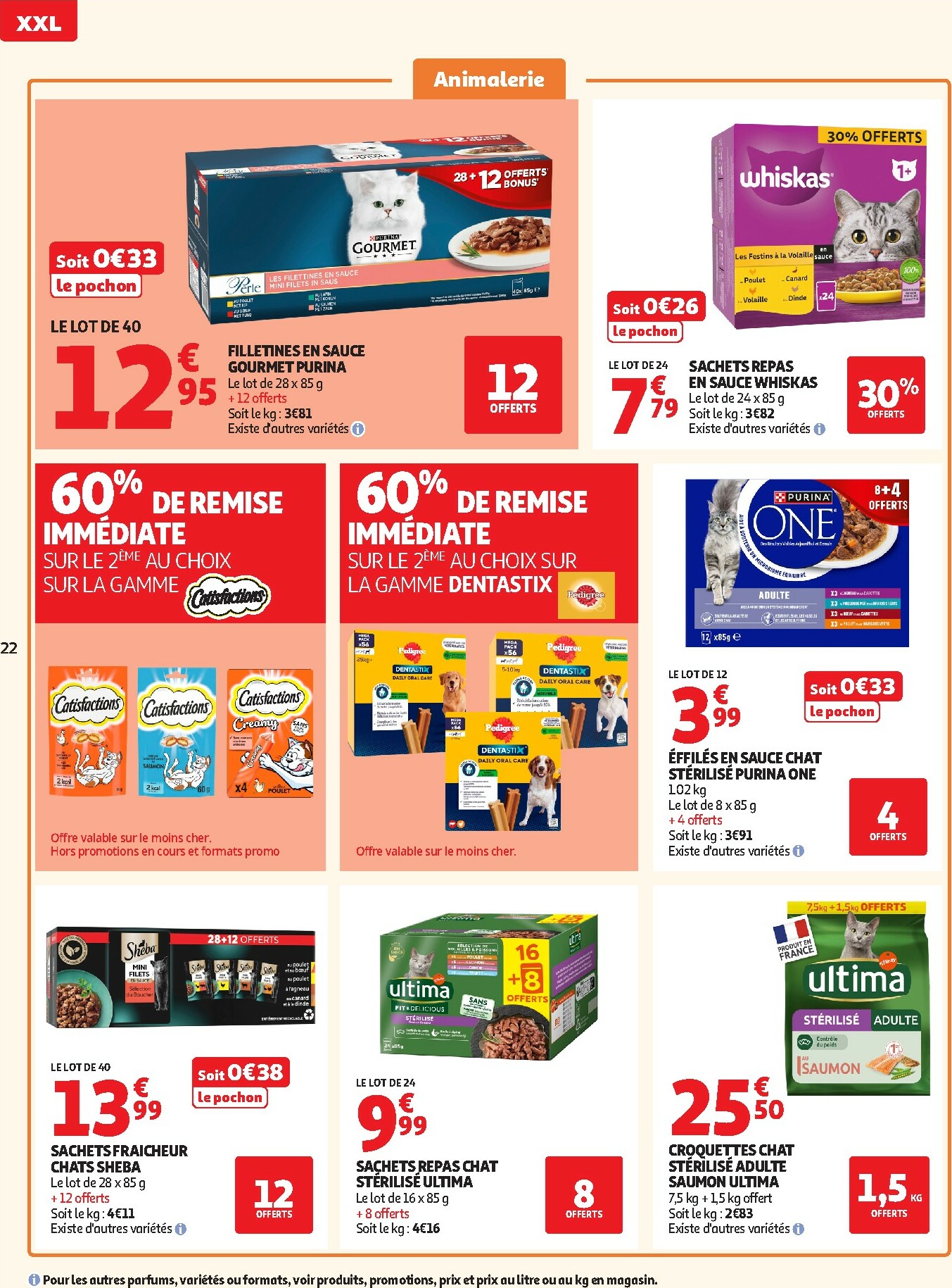 auchan - Catalogue Auchan - Bonnes résolutions en XXL valable du 02/01 au 11/01 - page: 22