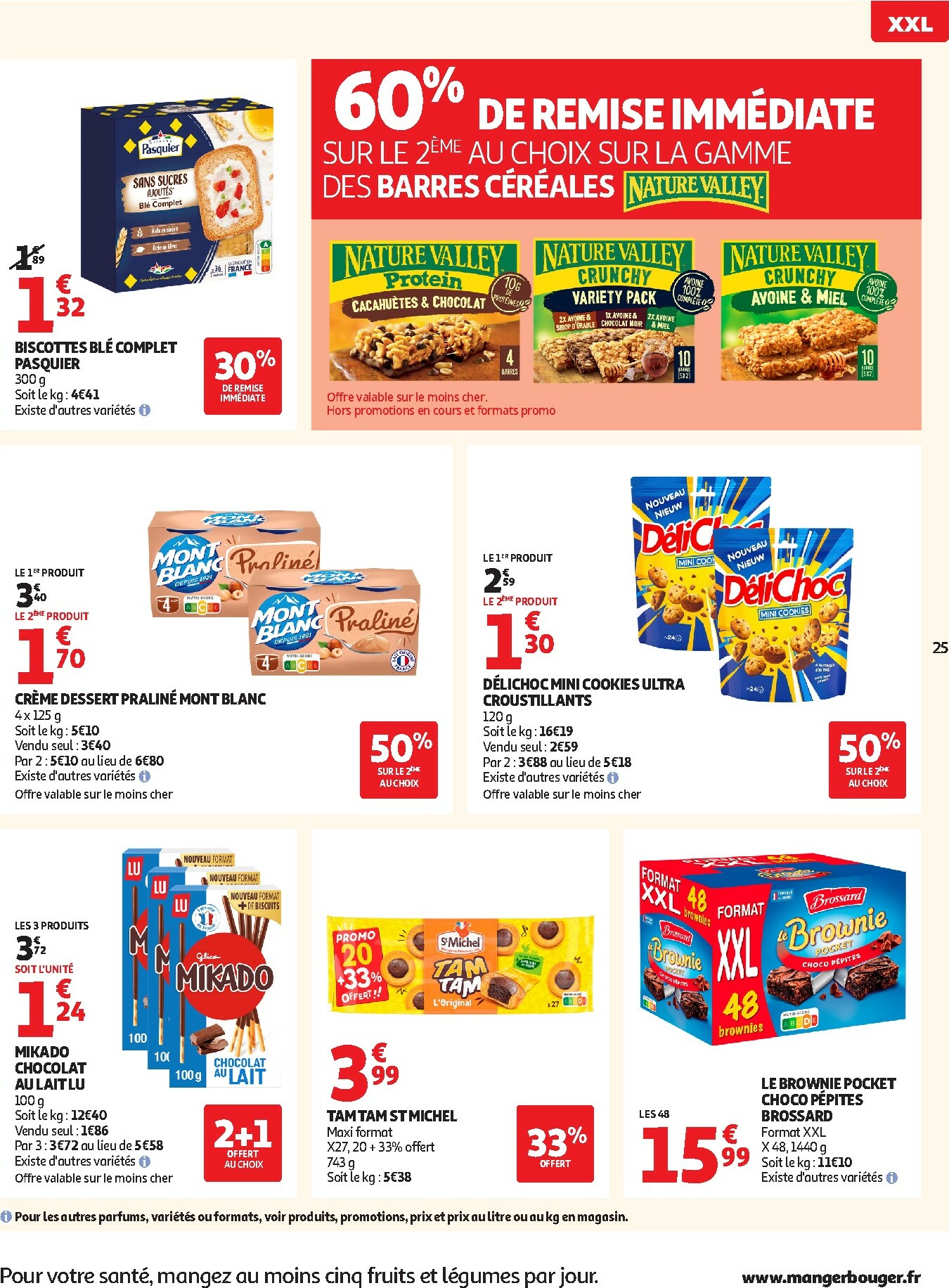 auchan - Catalogue Auchan - Bonnes résolutions en XXL valable du 02/01 au 11/01 - page: 25
