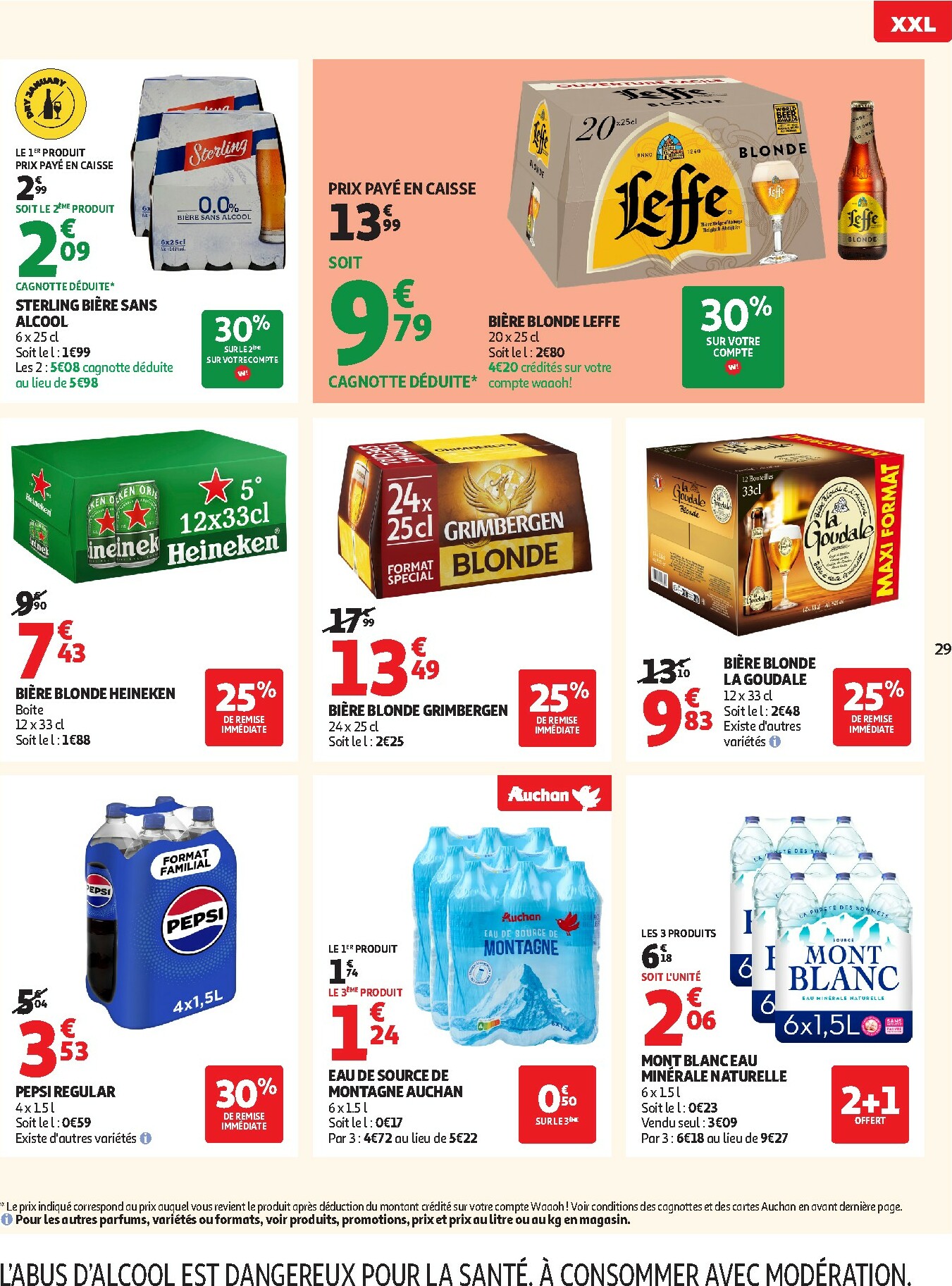 auchan - Catalogue Auchan - Bonnes résolutions en XXL valable du 02/01 au 11/01 - page: 29