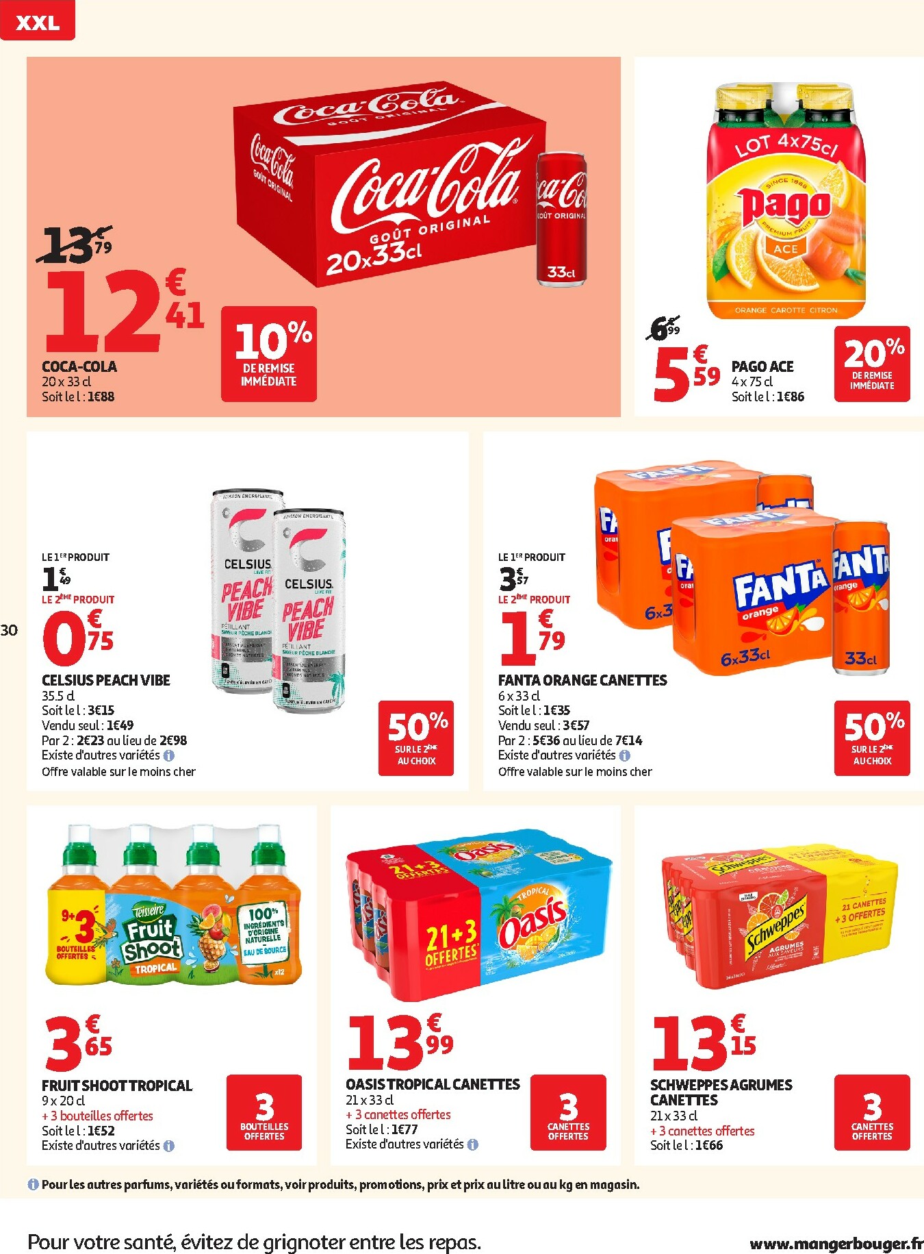 auchan - Catalogue Auchan - Bonnes résolutions en XXL valable du 02/01 au 11/01 - page: 30