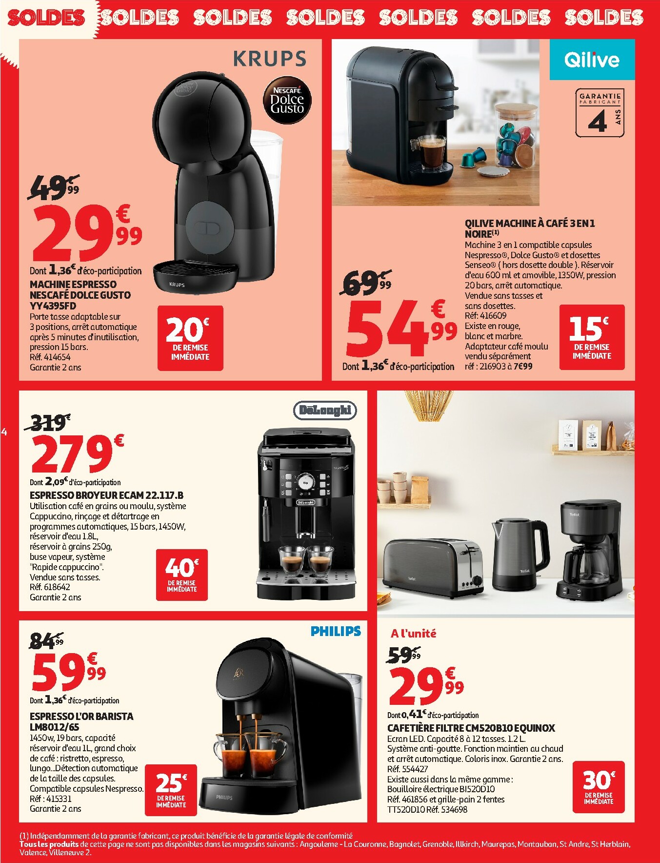 auchan - Catalogue Auchan - Soldes : jusqu'à -70% ! valable du 07/01 au 03/02 - page: 4
