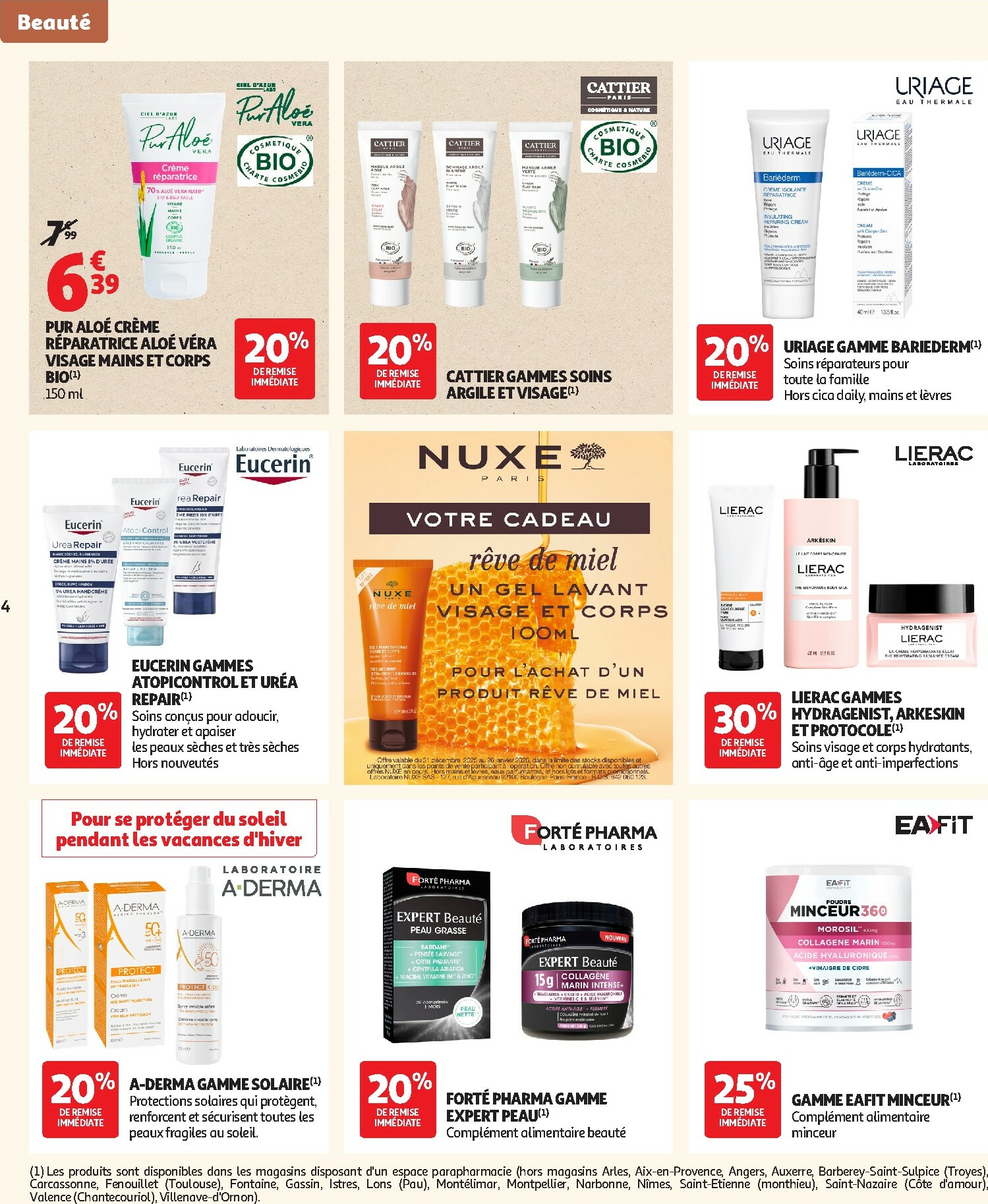 auchan - Catalogue Auchan - Parapharmacie janvier valable du 02/01 au 25/01 - page: 4