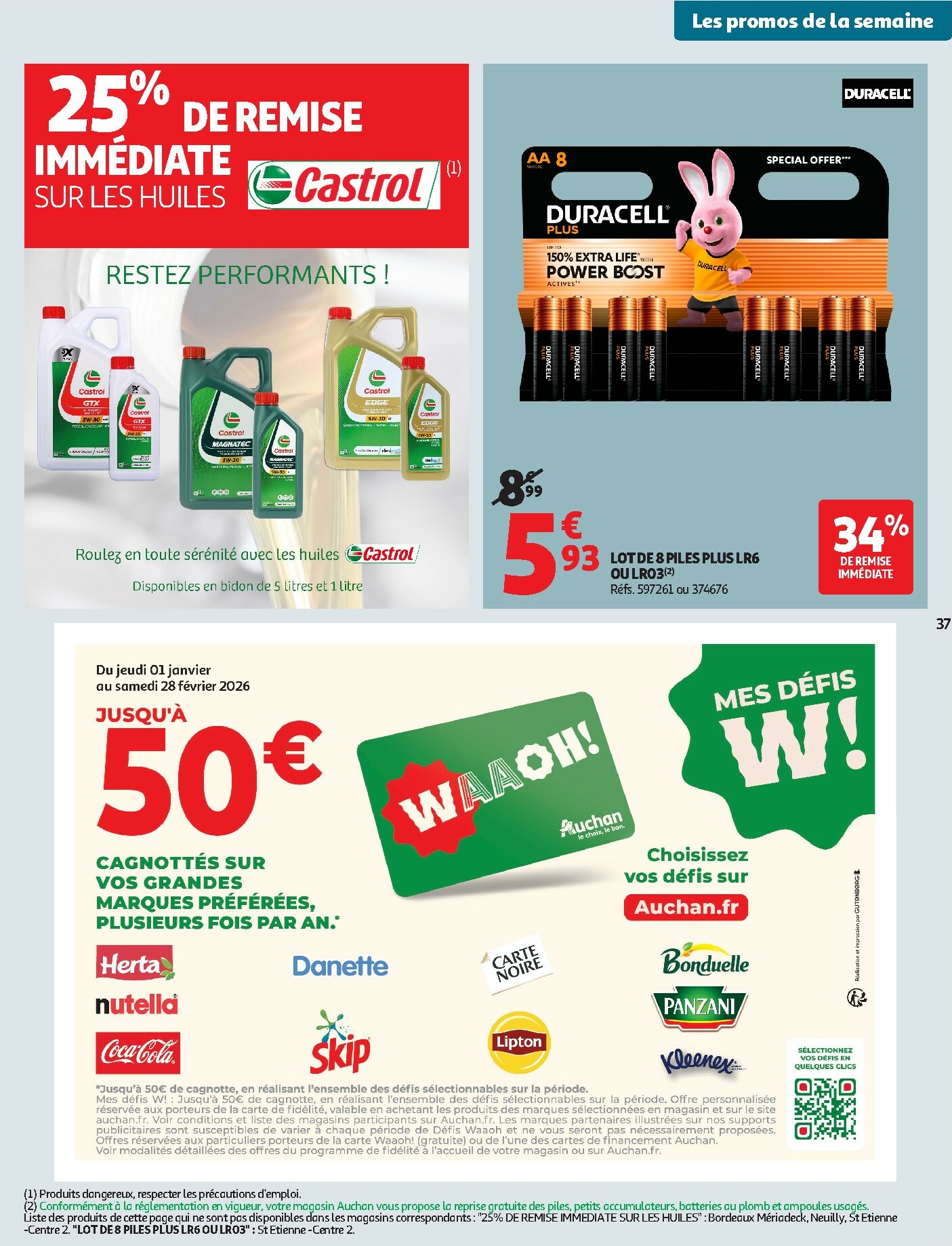 auchan - Catalogue Auchan - Tout pour votre bébé valable du 06/01 au 18/01 - page: 37