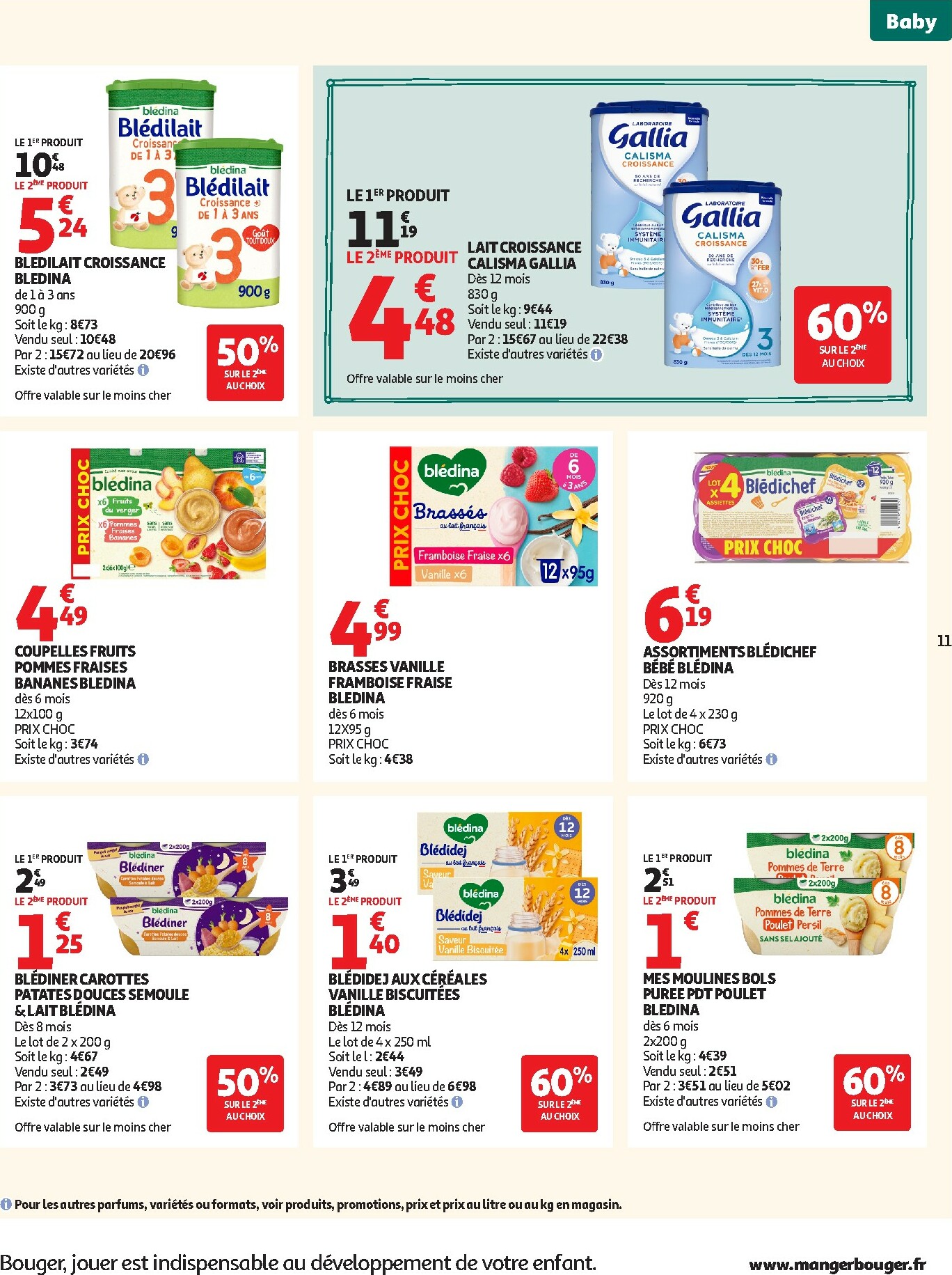 auchan - Catalogue Auchan - Tout pour votre bébé valable du 06/01 au 18/01 - page: 11