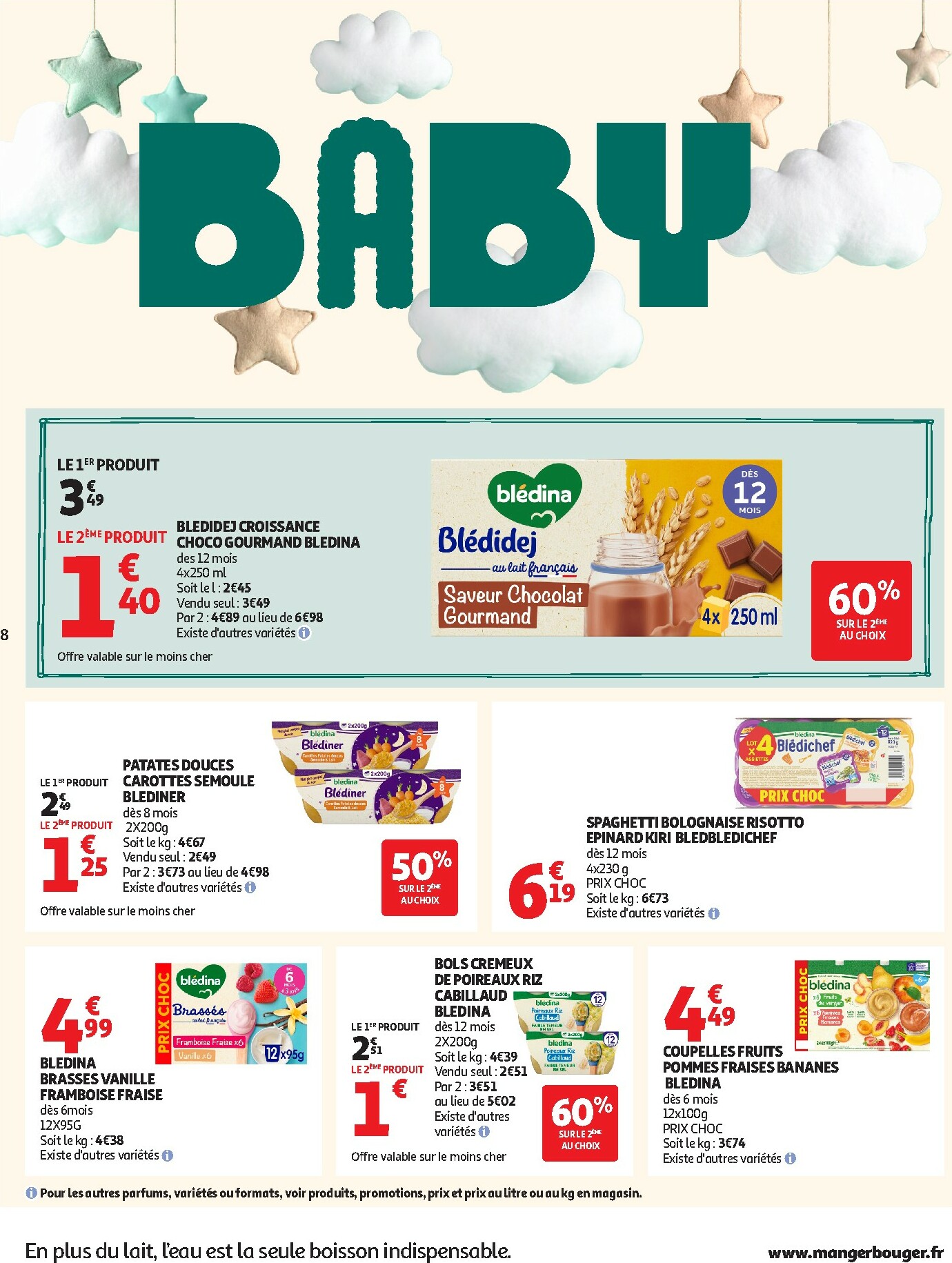 auchan - Catalogue Auchan Supermarché - Frais, bon moins cher valable du 06/01 au 10/01 - page: 8