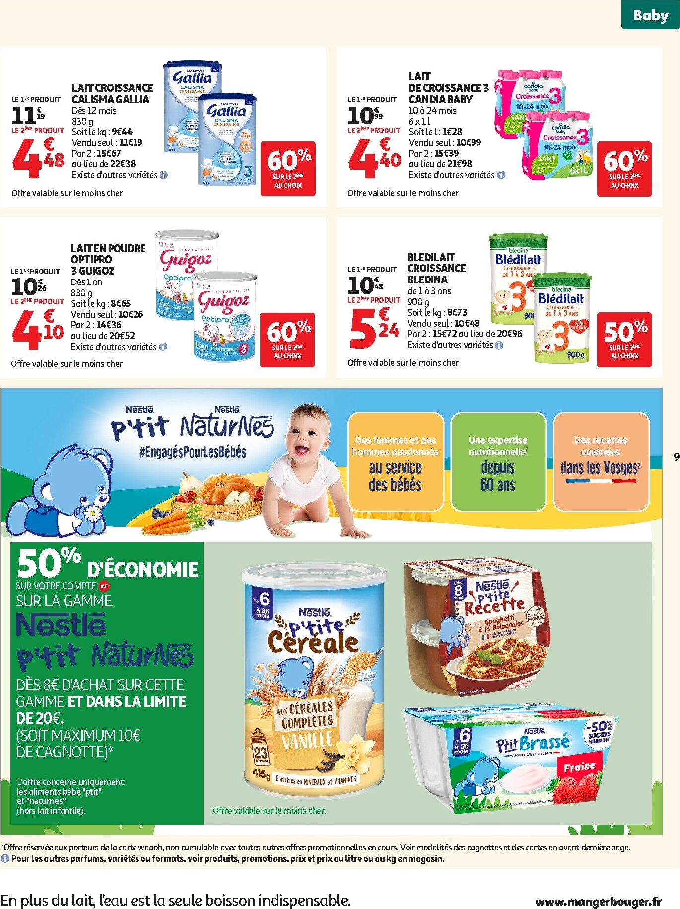 auchan - Catalogue Auchan Supermarché - Frais, bon moins cher valable du 06/01 au 10/01 - page: 9