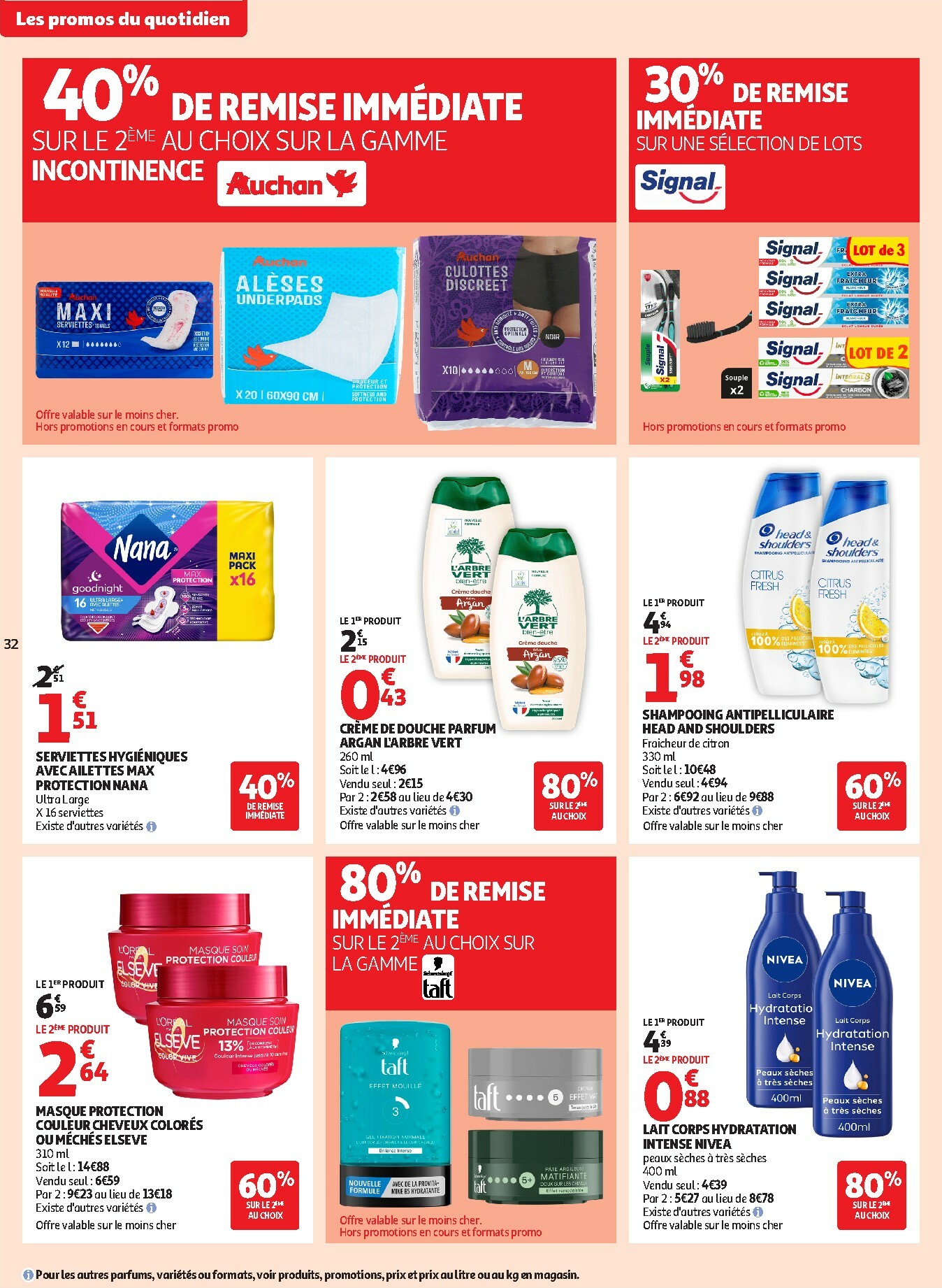 auchan - Catalogue Auchan Supermarché - Petits prix savoureux valable du 13/01 au 24/01 - page: 32