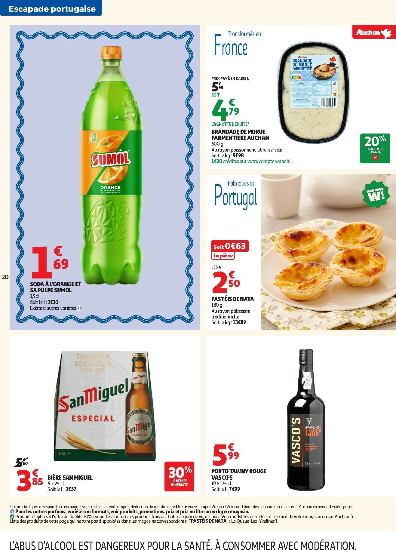 auchan - Catalogue Auchan Supermarché - Petits prix savoureux valable du 13/01 au 24/01 - page: 20