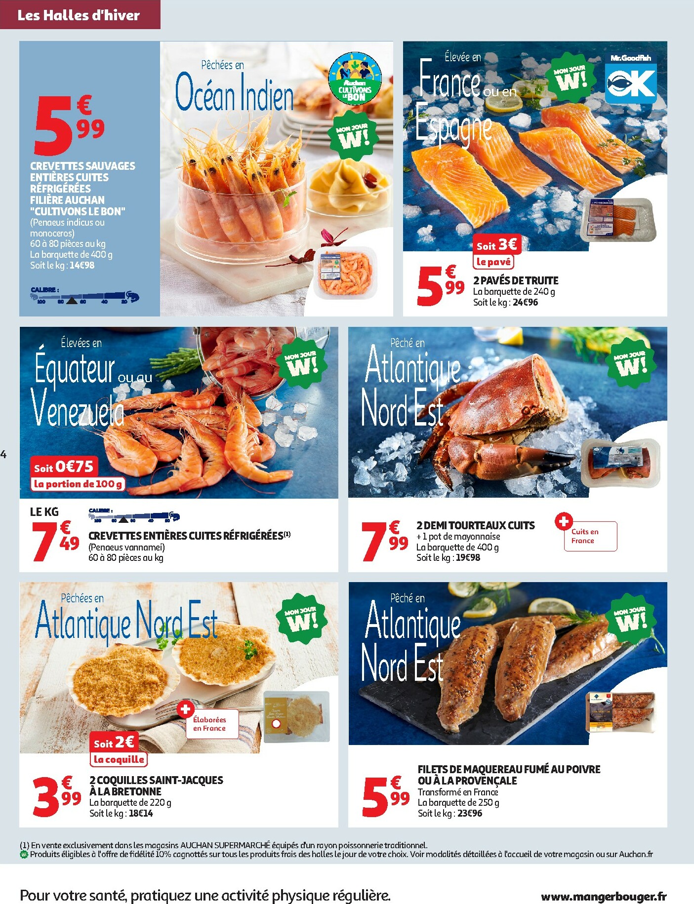 auchan - Catalogue Auchan Supermarché - Crêpes, produits frais valable du 20/01 au 24/01 - page: 4