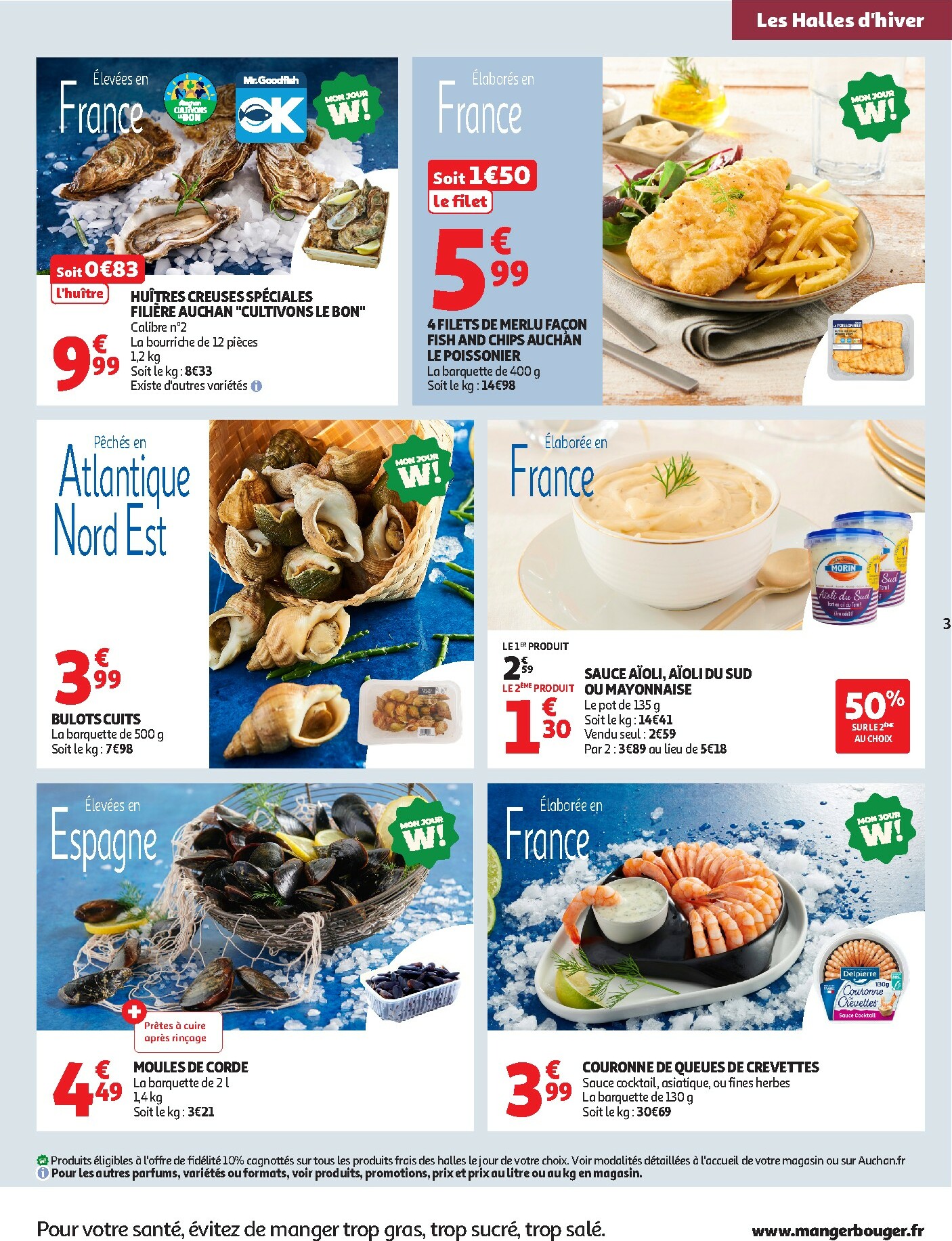auchan - Catalogue Auchan Supermarché - Crêpes, produits frais valable du 20/01 au 24/01 - page: 3