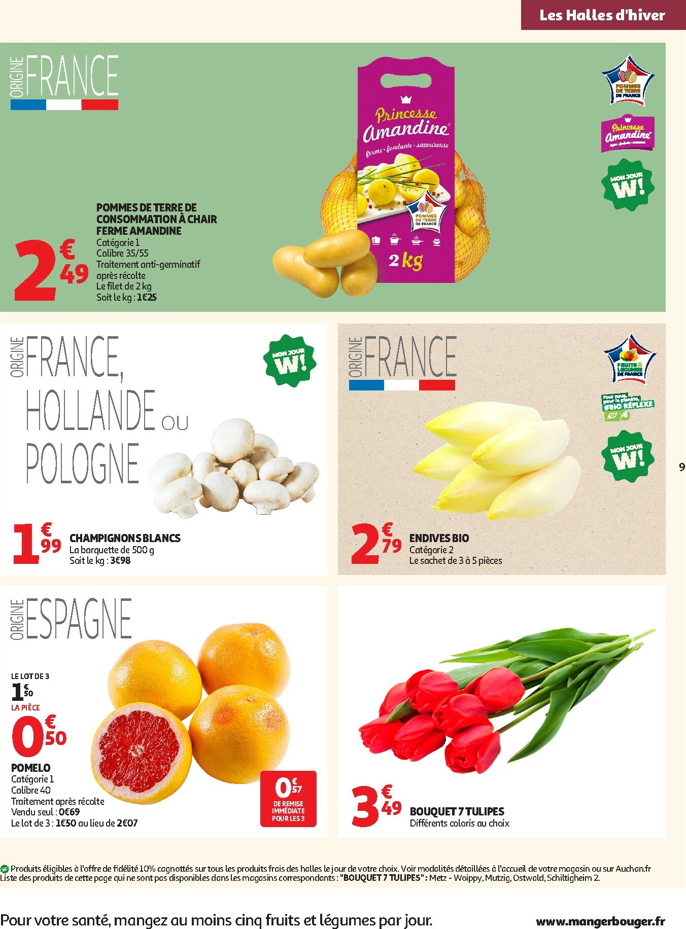 auchan - Catalogue Auchan Supermarché - Crêpes, produits frais valable du 20/01 au 24/01 - page: 9