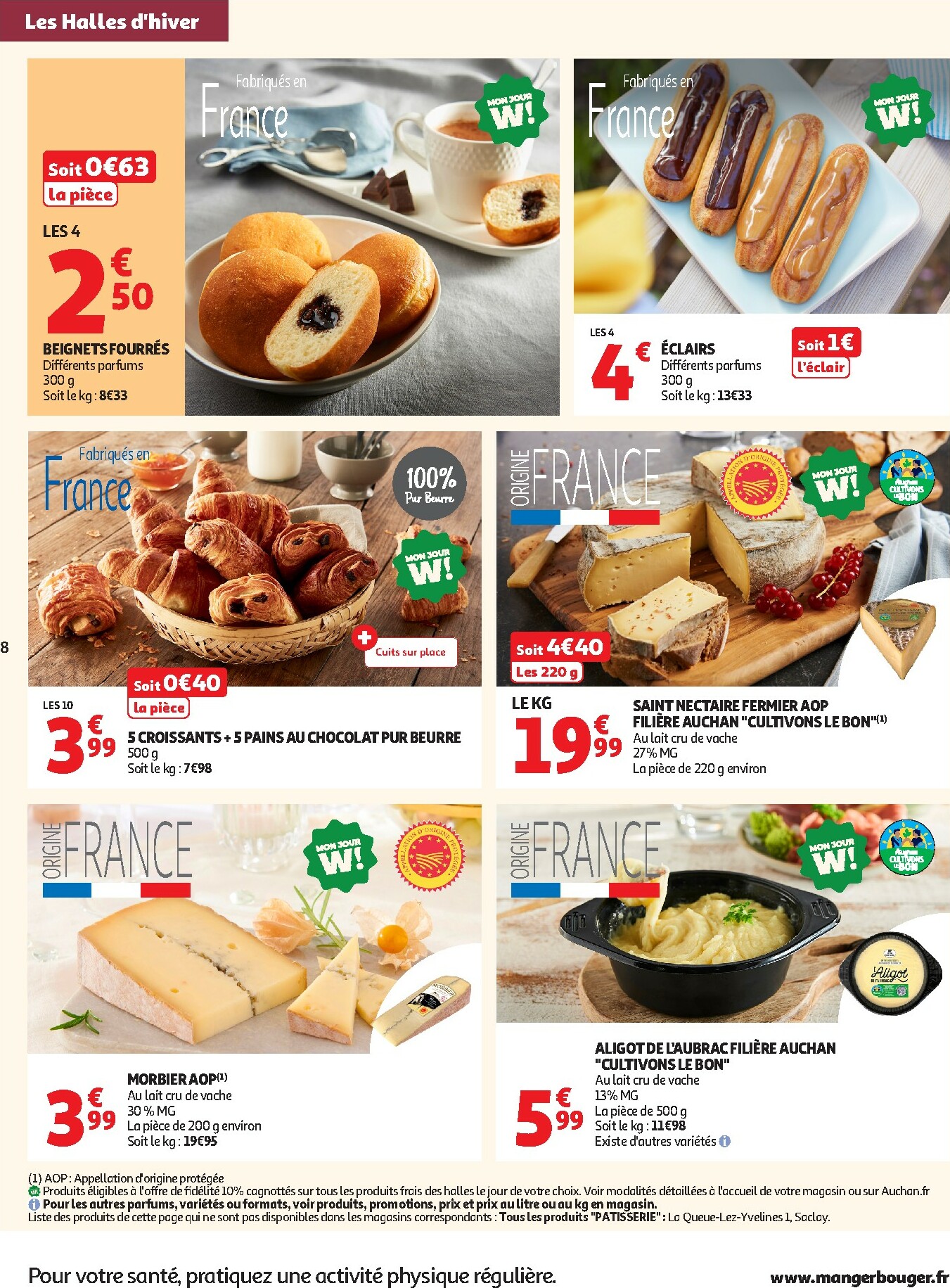auchan - Catalogue Auchan Supermarché - Crêpes, produits frais valable du 20/01 au 24/01 - page: 8