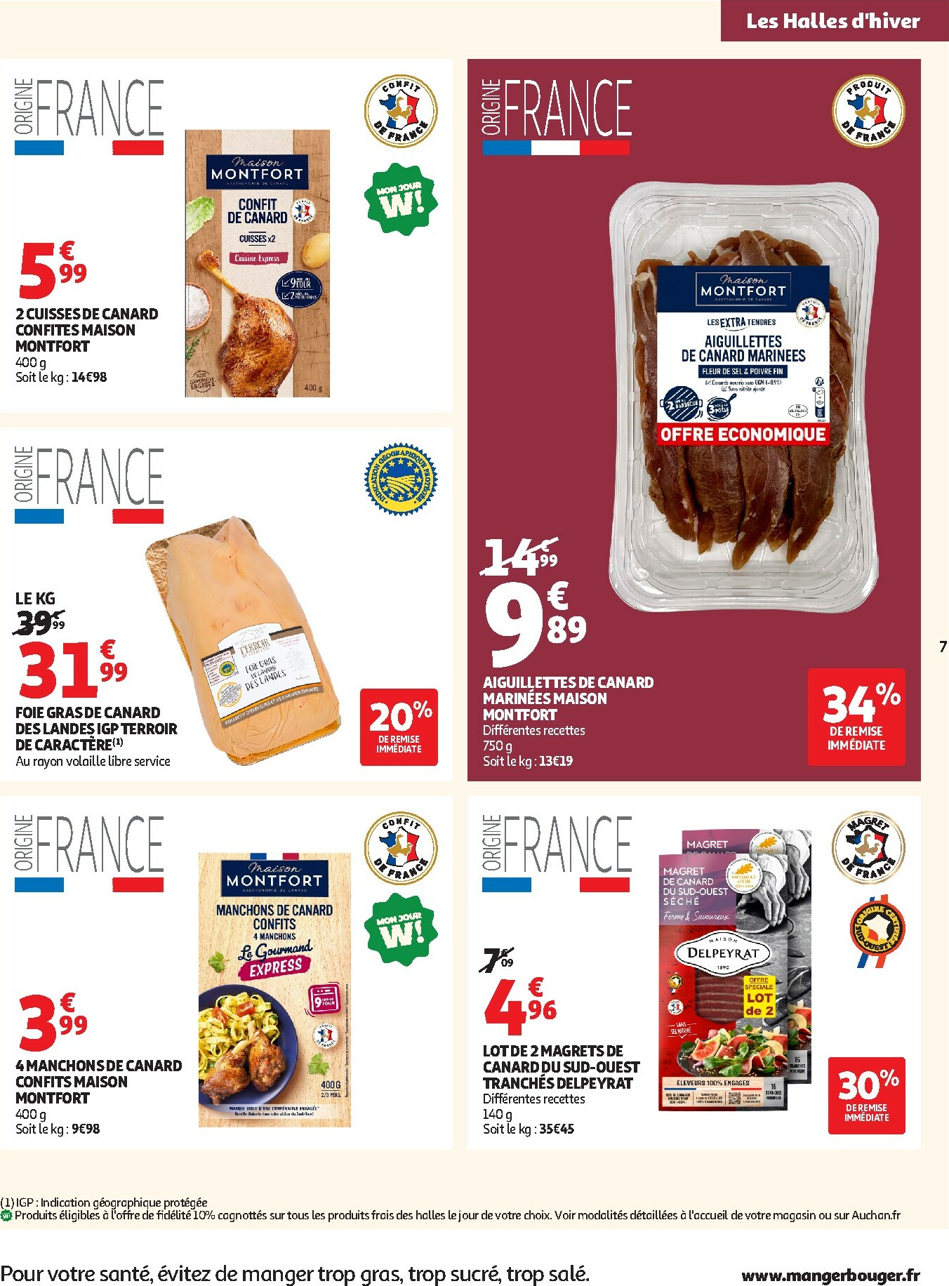 auchan - Catalogue Auchan Supermarché - Crêpes, produits frais valable du 20/01 au 24/01 - page: 7