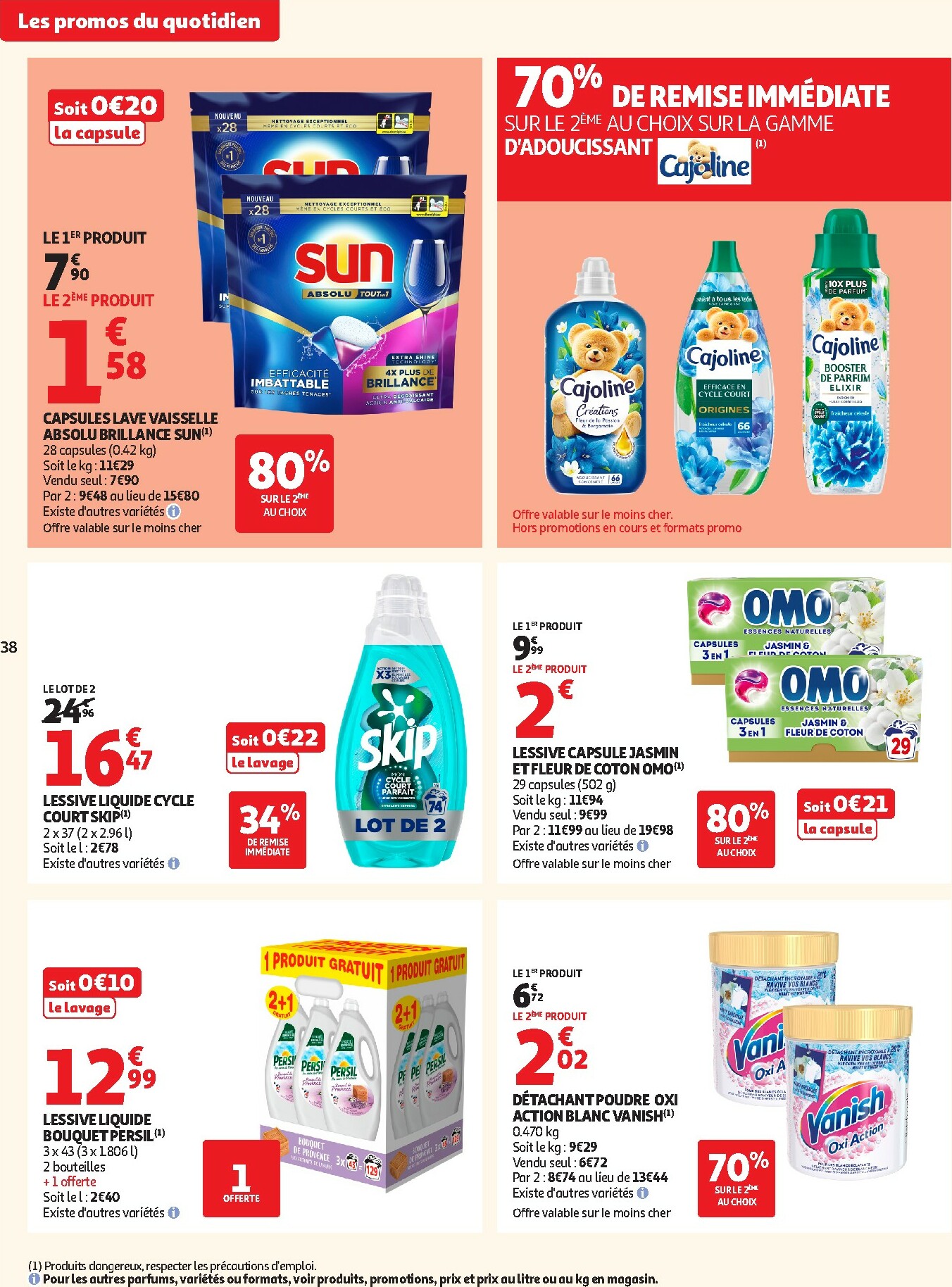 auchan - Catalogue Auchan - Chandeleur produits frais valable du 20/01 au 01/02 - page: 38