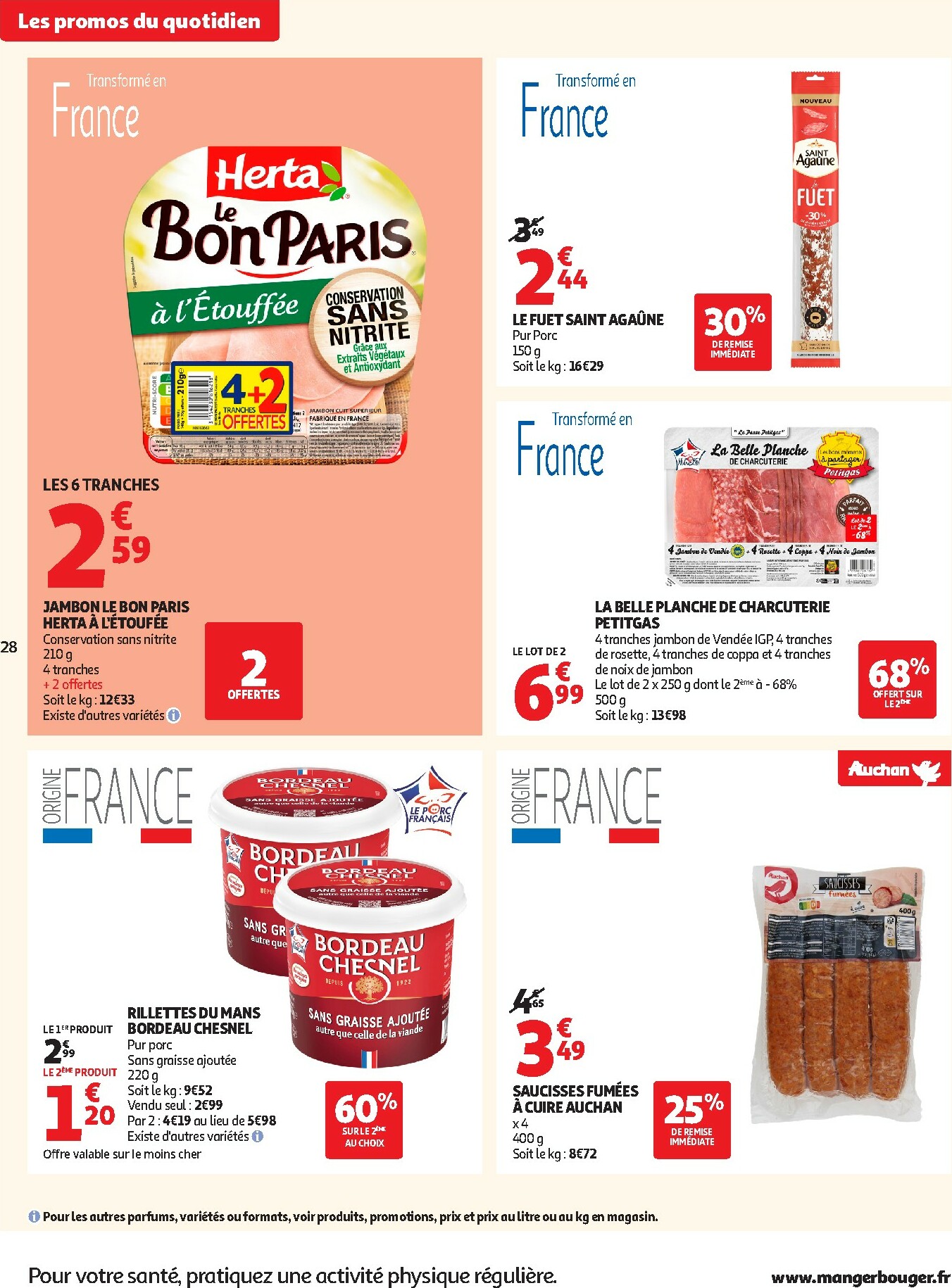 auchan - Catalogue Auchan - Chandeleur produits frais valable du 20/01 au 01/02 - page: 28