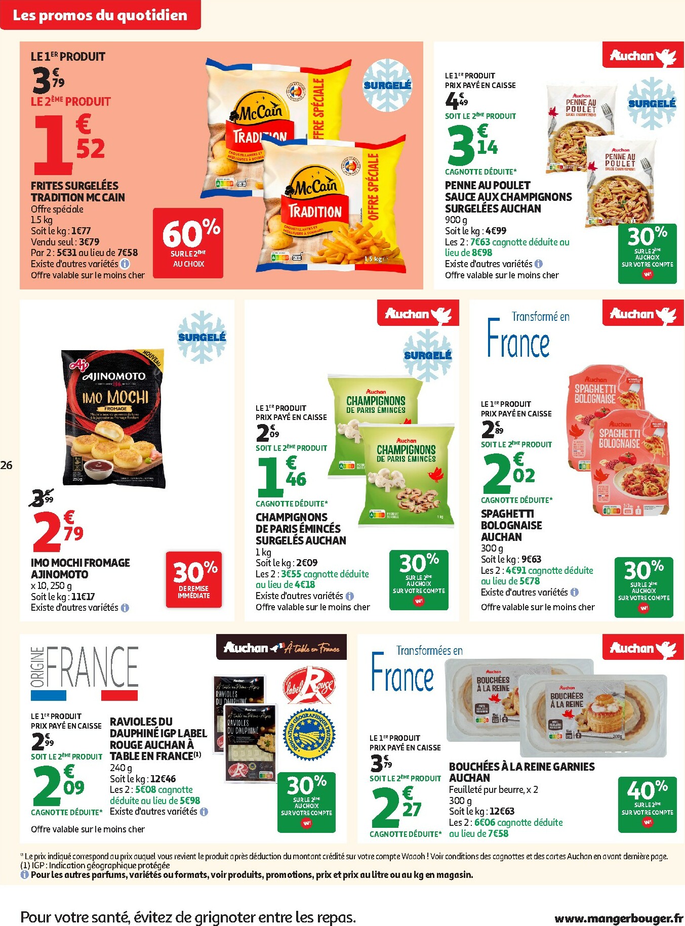 auchan - Catalogue Auchan - Chandeleur produits frais valable du 20/01 au 01/02 - page: 26
