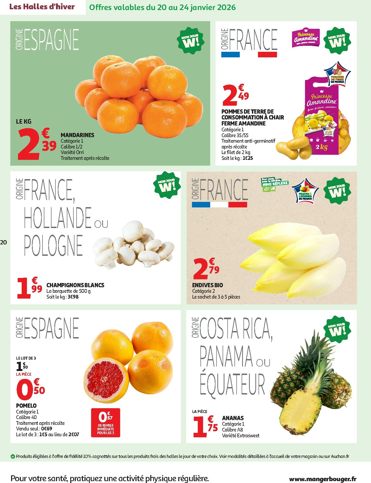 auchan - Catalogue Auchan - Chandeleur produits frais valable du 20/01 au 01/02 - page: 20