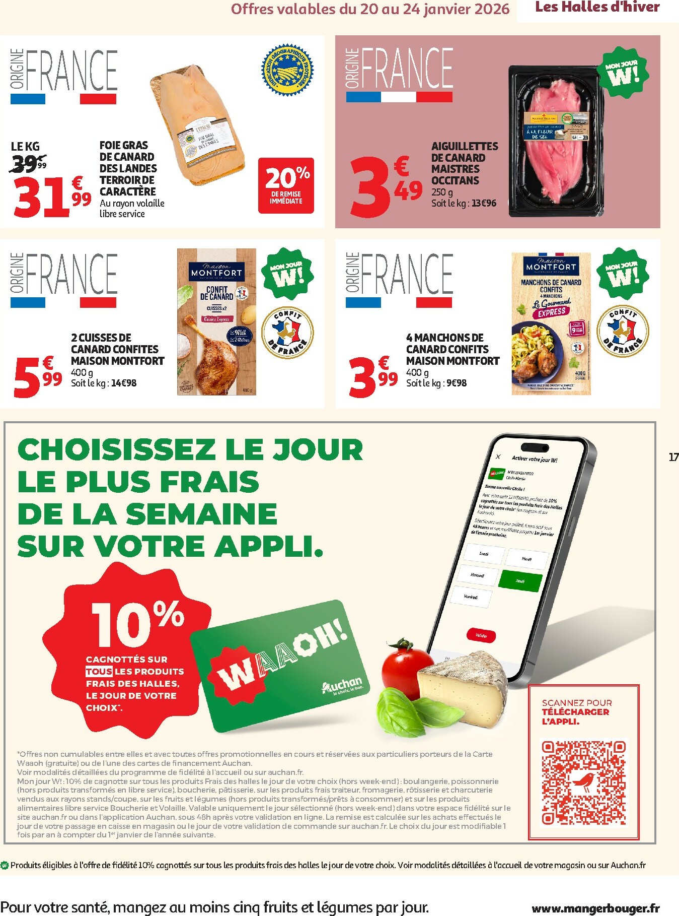 auchan - Catalogue Auchan - Chandeleur produits frais valable du 20/01 au 01/02 - page: 17