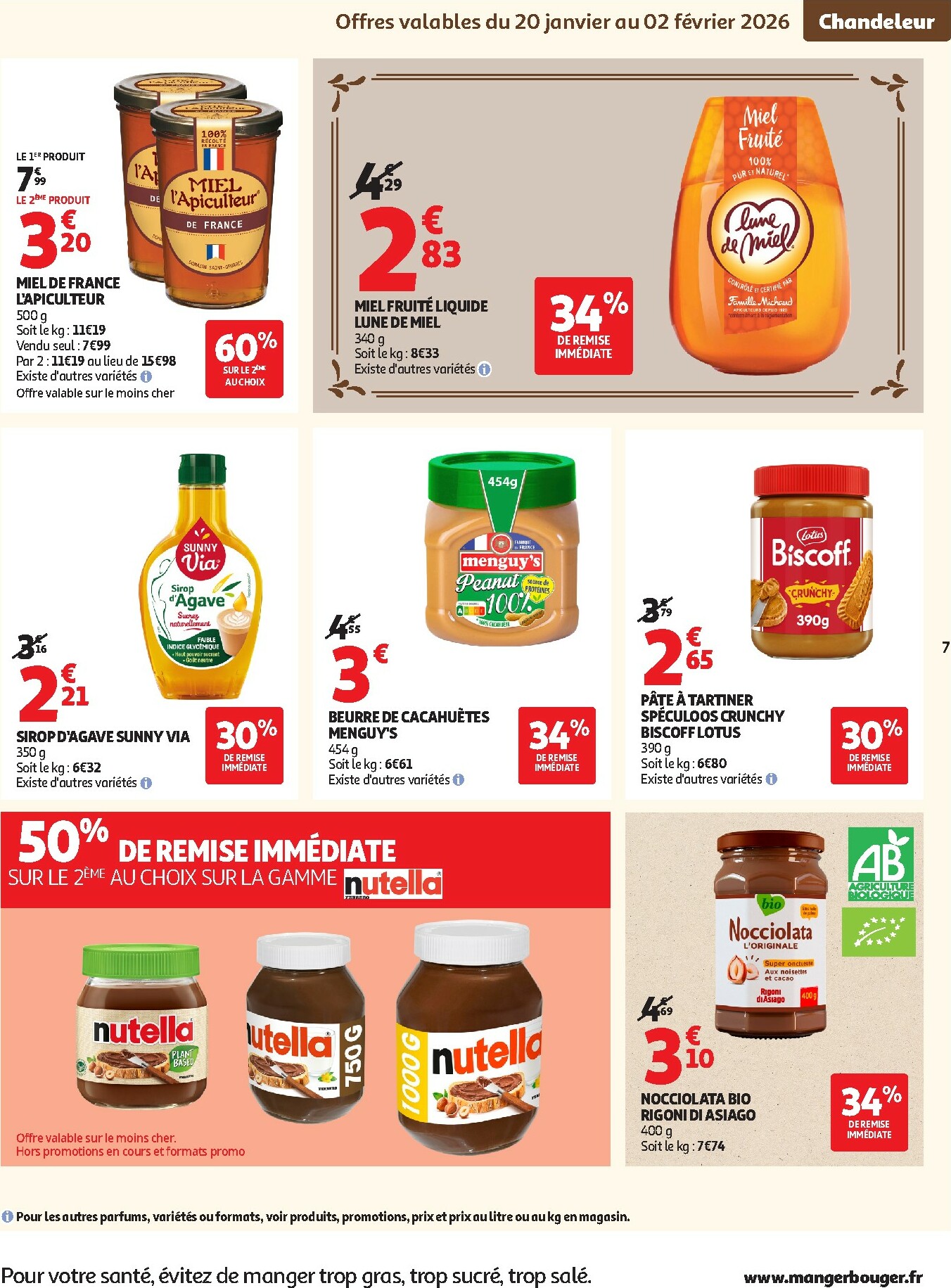 auchan - Catalogue Auchan - Chandeleur produits frais valable du 20/01 au 01/02 - page: 7