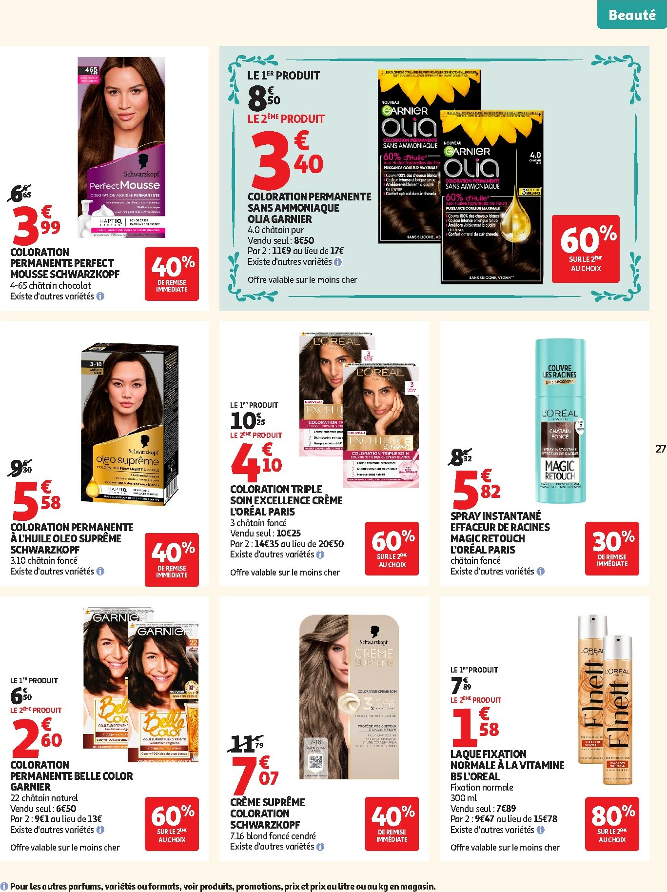 auchan - Catalogue Auchan - Tops produits, top prix valable du 27/01 au 08/02 - page: 27